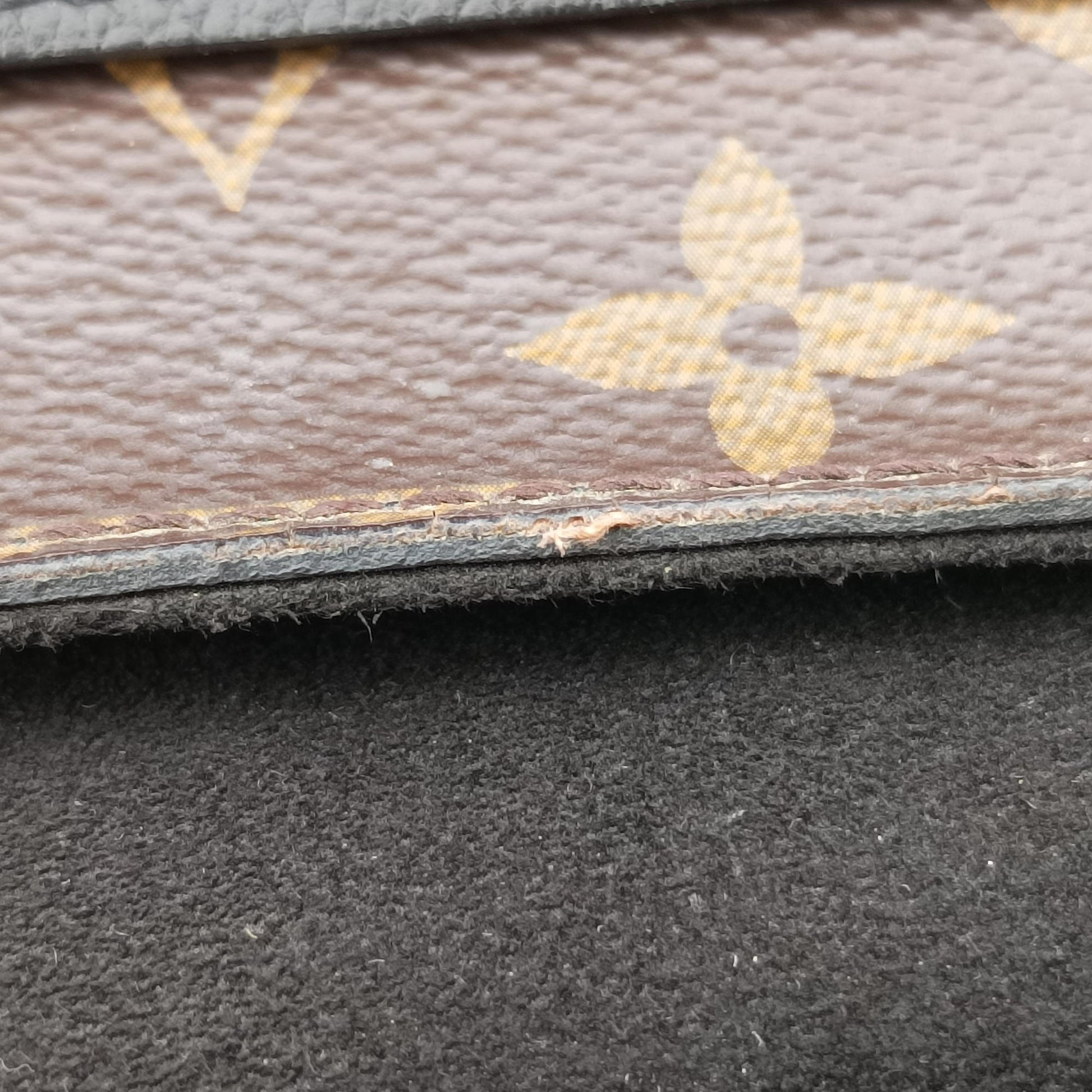 MARIGNAN brown×black Monogram Canvas×calf leather M44259 AR3168マリニャン モノグラム/ブラウン×ブラック モノグラムキャンバス×カーフレザー M44259 AR3168