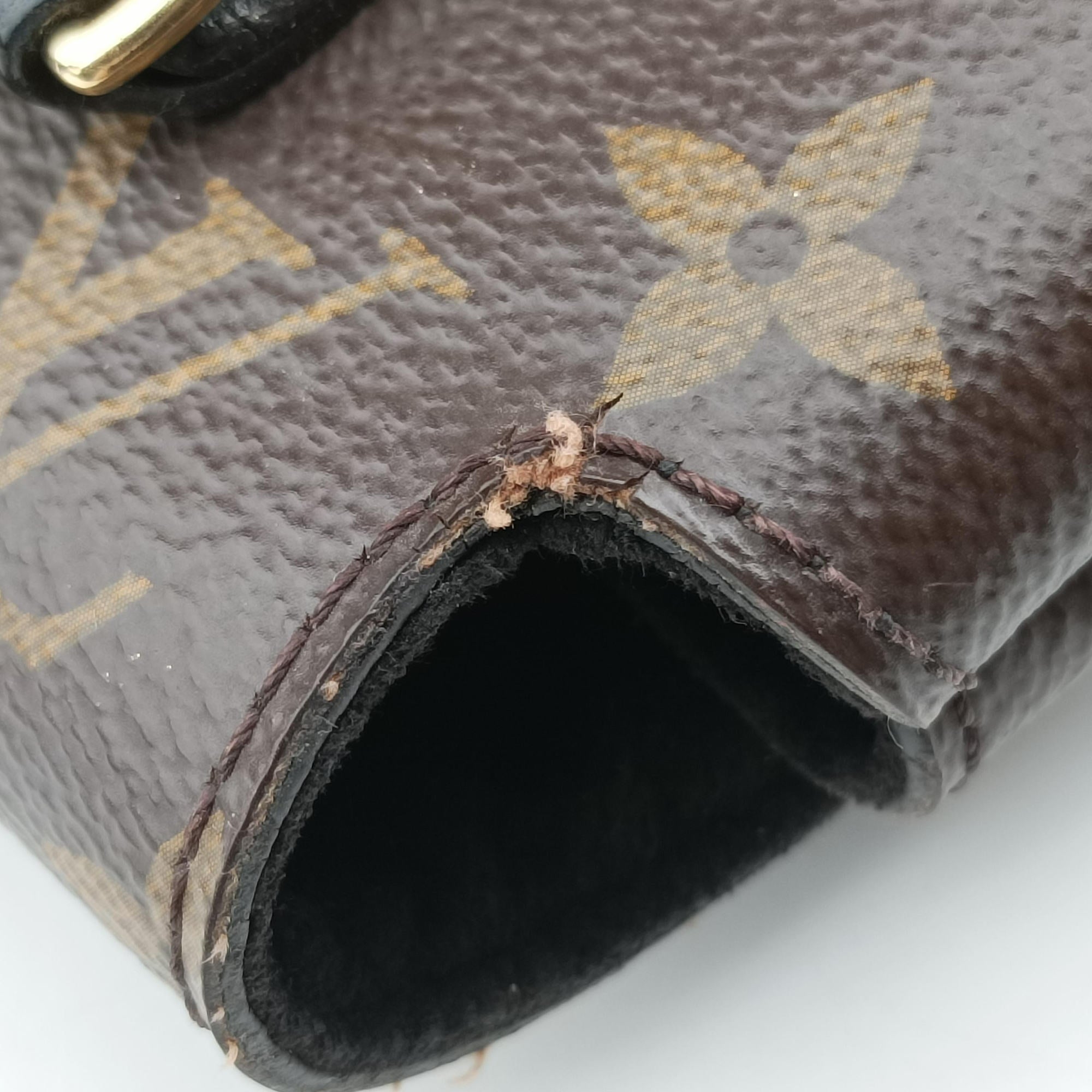 MARIGNAN brown×black Monogram Canvas×calf leather M44259 AR3168マリニャン モノグラム/ブラウン×ブラック モノグラムキャンバス×カーフレザー M44259 AR3168