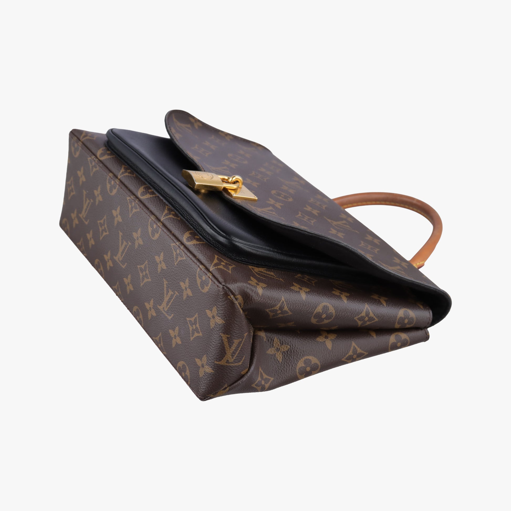 MARIGNAN brown×black Monogram Canvas×calf leather M44259 AR3168マリニャン モノグラム/ブラウン×ブラック モノグラムキャンバス×カーフレザー M44259 AR3168