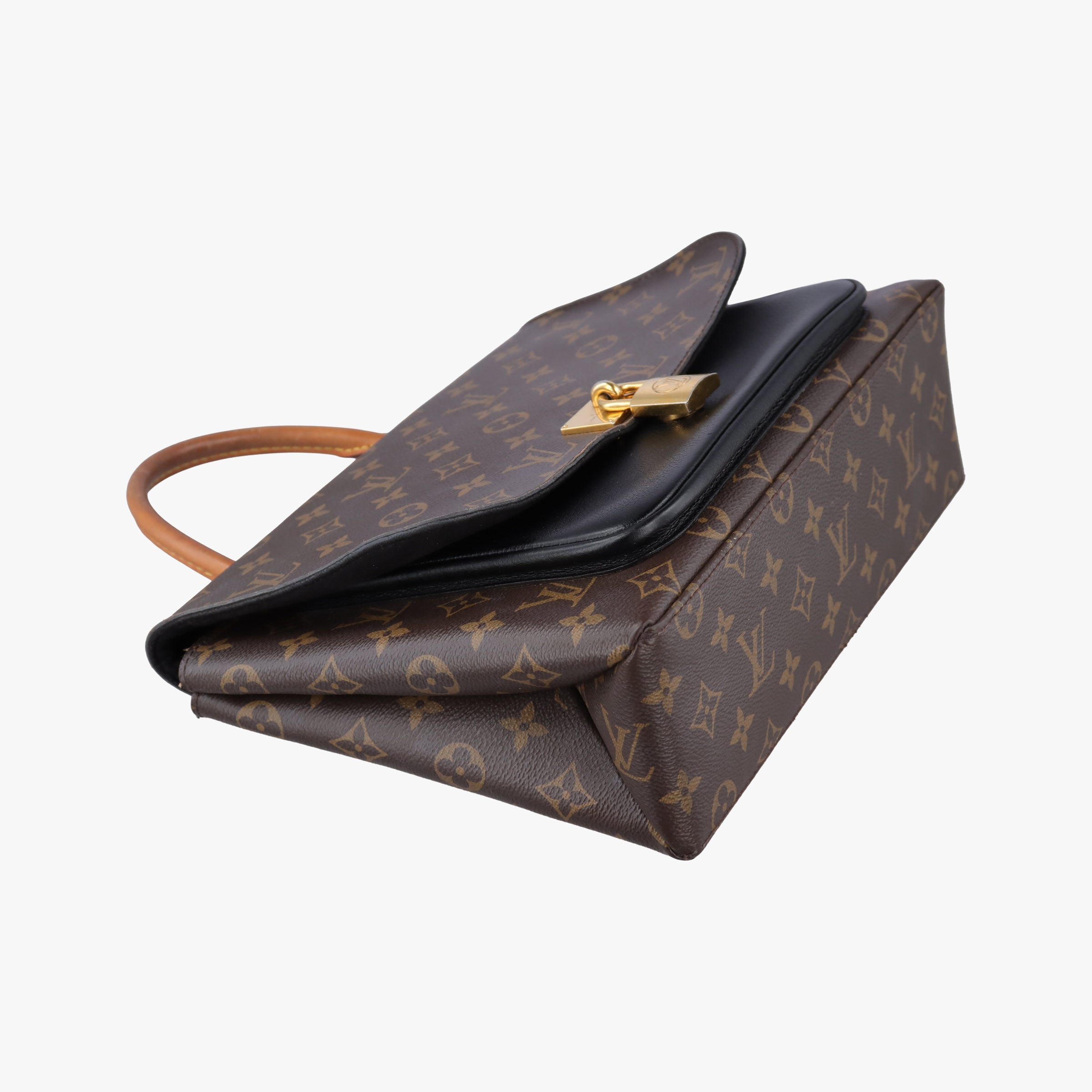 MARIGNAN brown×black Monogram Canvas×calf leather M44259 AR3168マリニャン モノグラム/ブラウン×ブラック モノグラムキャンバス×カーフレザー M44259 AR3168