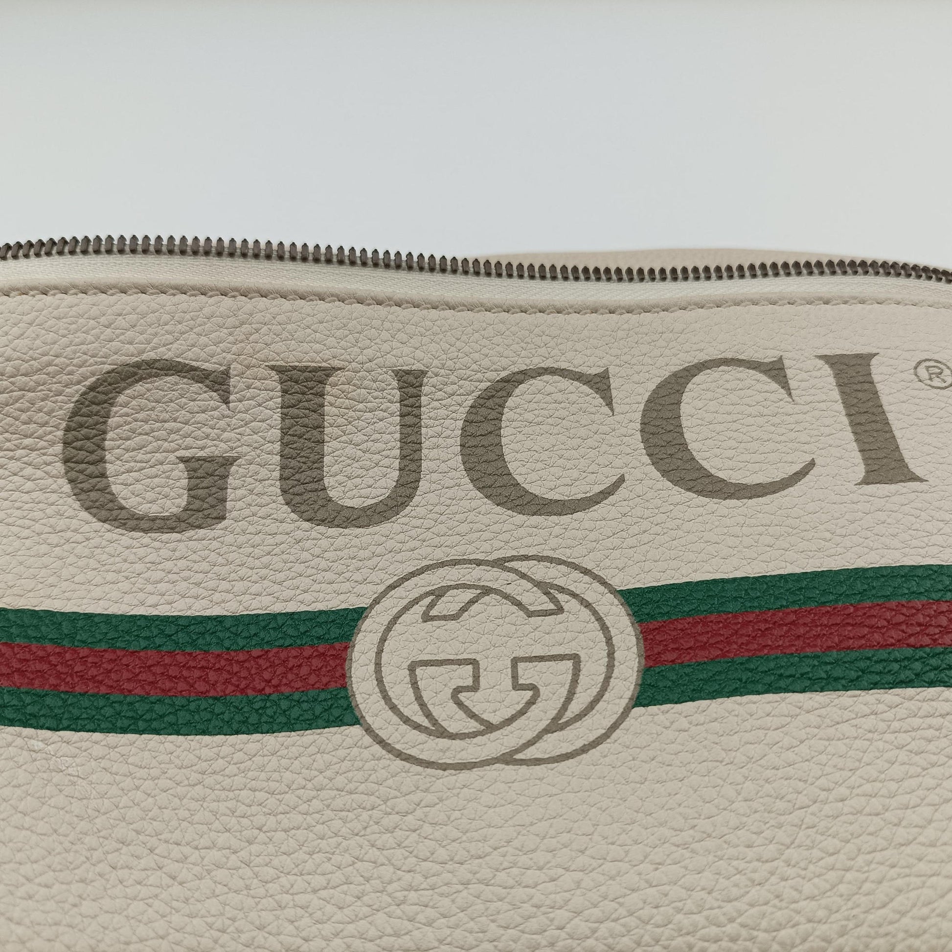 Print White Leather 530412 D024628044グッチプリント ホワイト レザー 530412 D024628044
