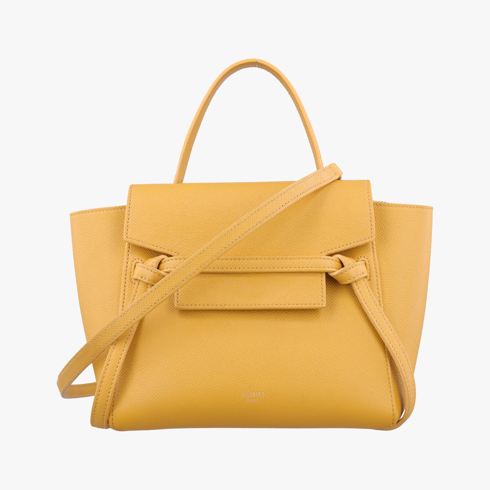 Belt NANO Yellow Leather F-GA-1178ベルトナノ イエロー レザー F-GA-1178