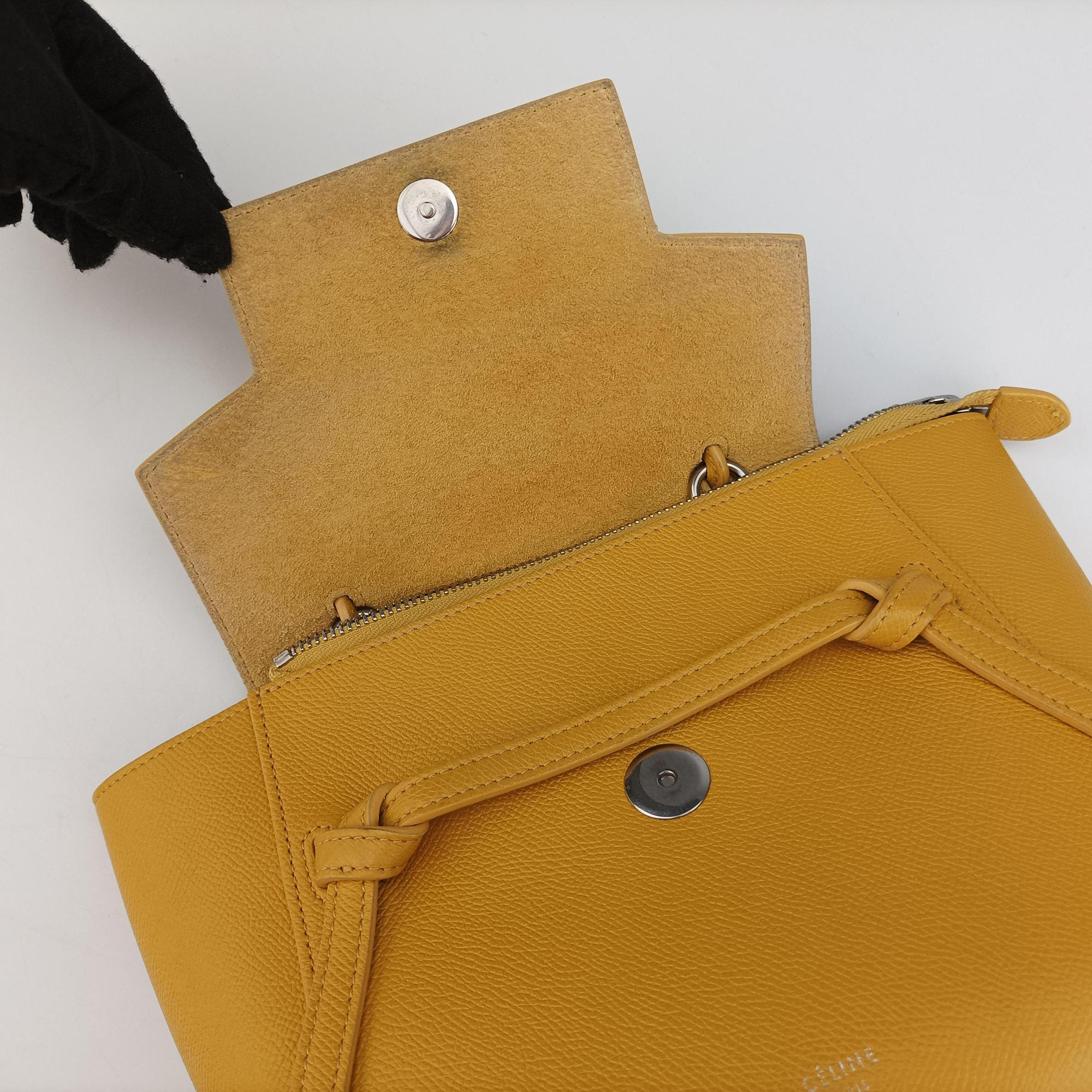 Belt NANO Yellow Leather F-GA-1178ベルトナノ イエロー レザー F-GA-1178