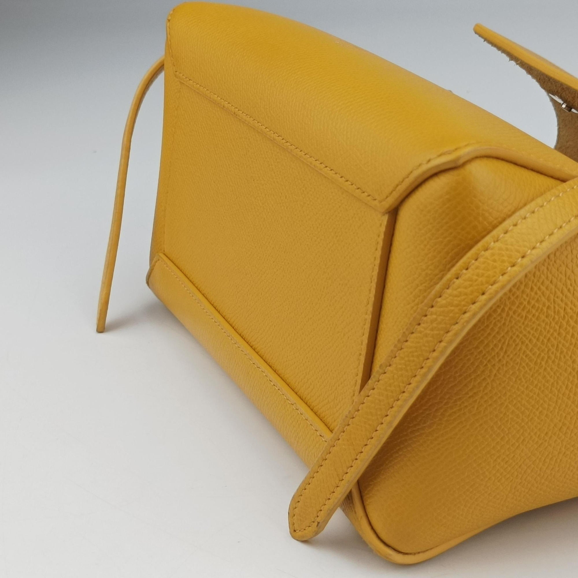 Belt NANO Yellow Leather F-GA-1178ベルトナノ イエロー レザー F-GA-1178