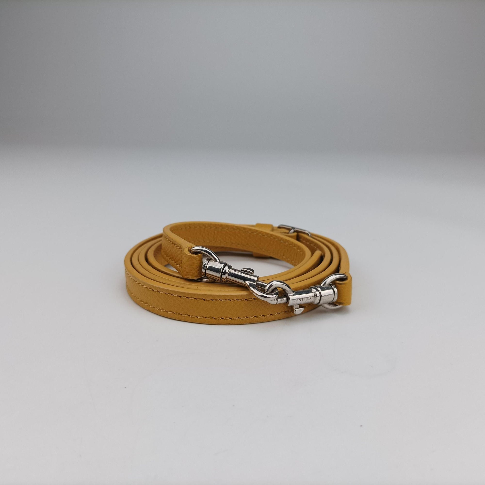 Belt NANO Yellow Leather F-GA-1178ベルトナノ イエロー レザー F-GA-1178