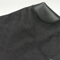 GG Canvas Web Sherry Line Tote Black Leather×Canvas 308928 G014567156GGキャンバス ウェブ シェリーライン トート ブラック レザー×キャンバス 308928 G014567156