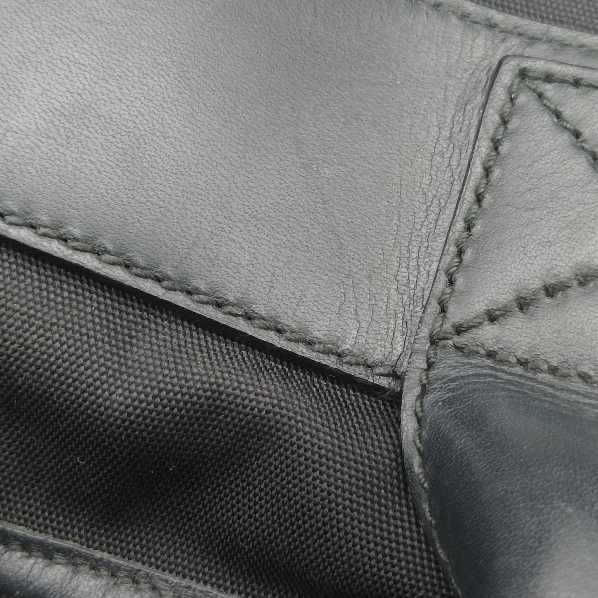 Web Stripe Black canvas×leather 246394 E7297655ウェブストライプ ブラック キャンバス×レザー 246394 E7297655
