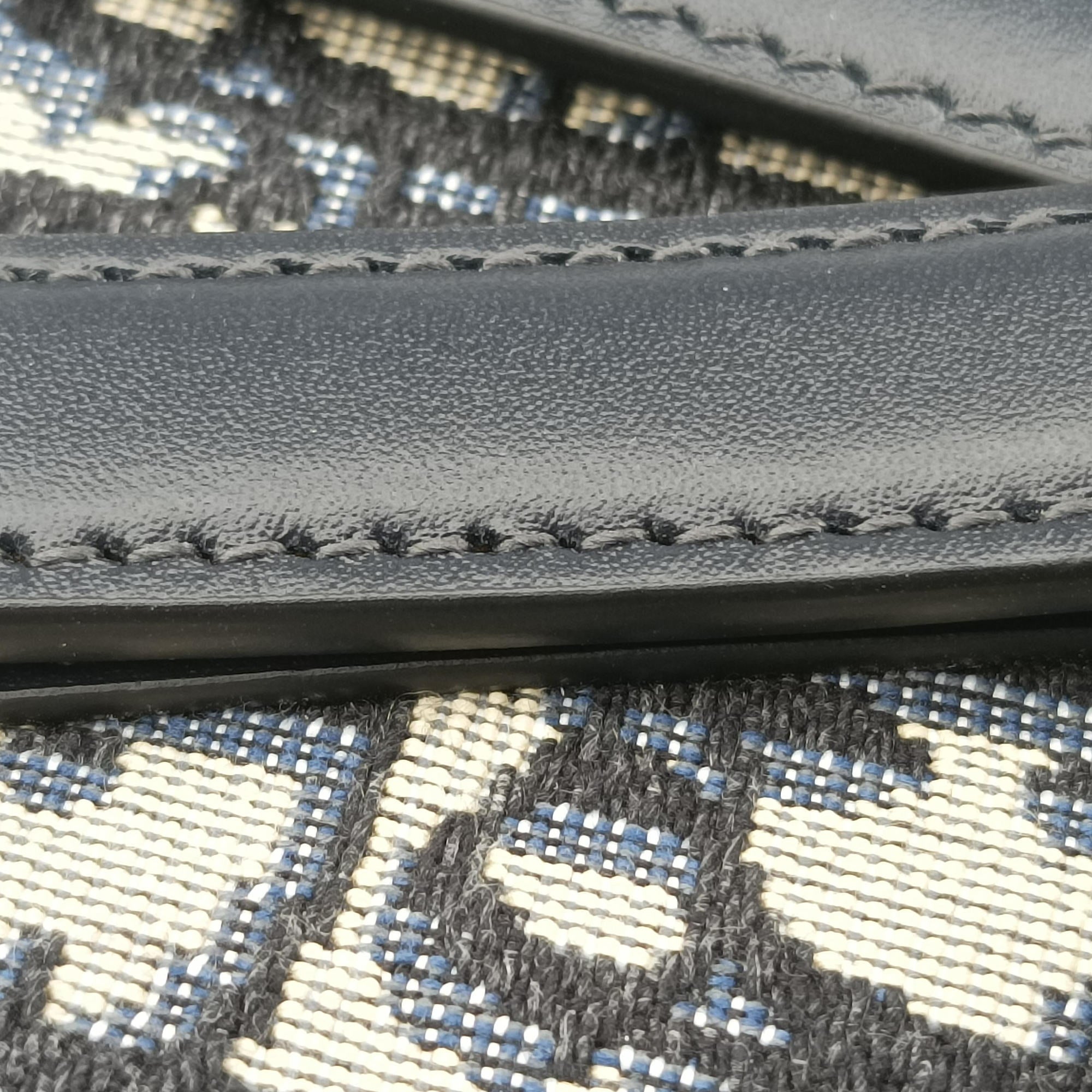 Saddle Navy×grey Jacquard 03-RU-1108サドル ネイビー×グレー ジャガード 03-RU-1108