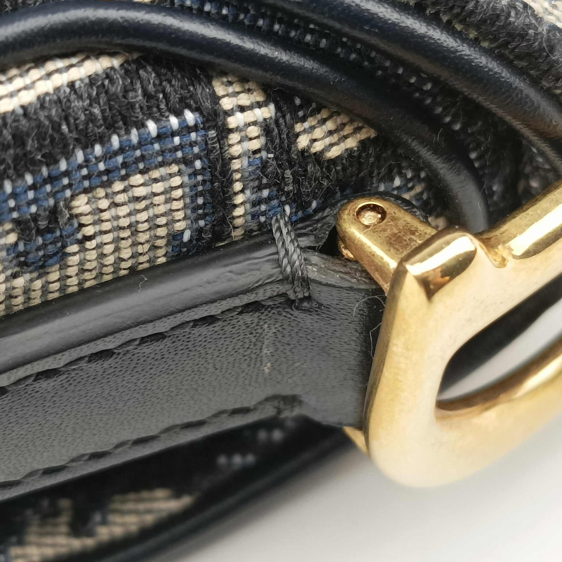 Saddle Navy×grey Jacquard 03-RU-1108サドル ネイビー×グレー ジャガード 03-RU-1108