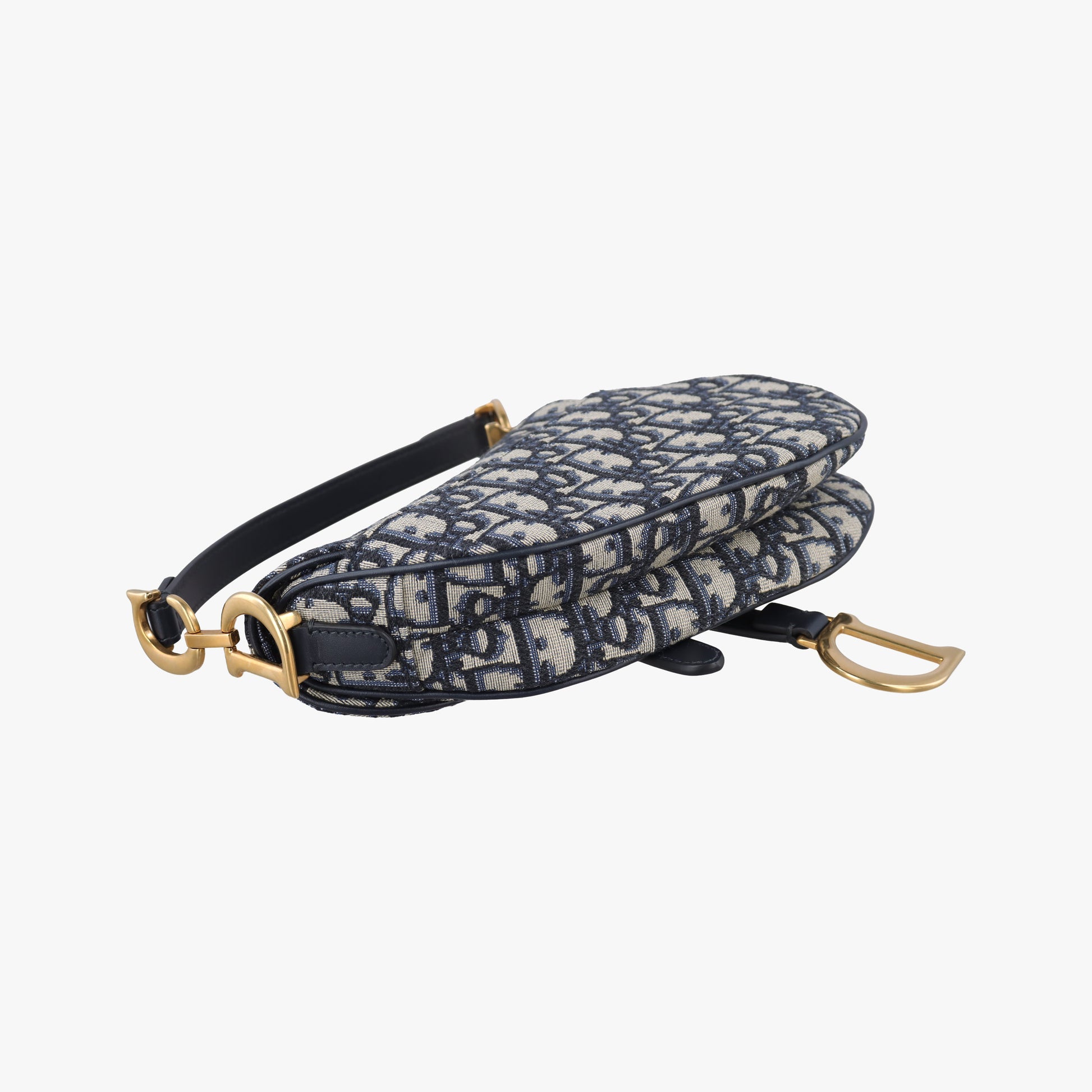 Saddle Navy×grey Jacquard 03-RU-1108サドル ネイビー×グレー ジャガード 03-RU-1108