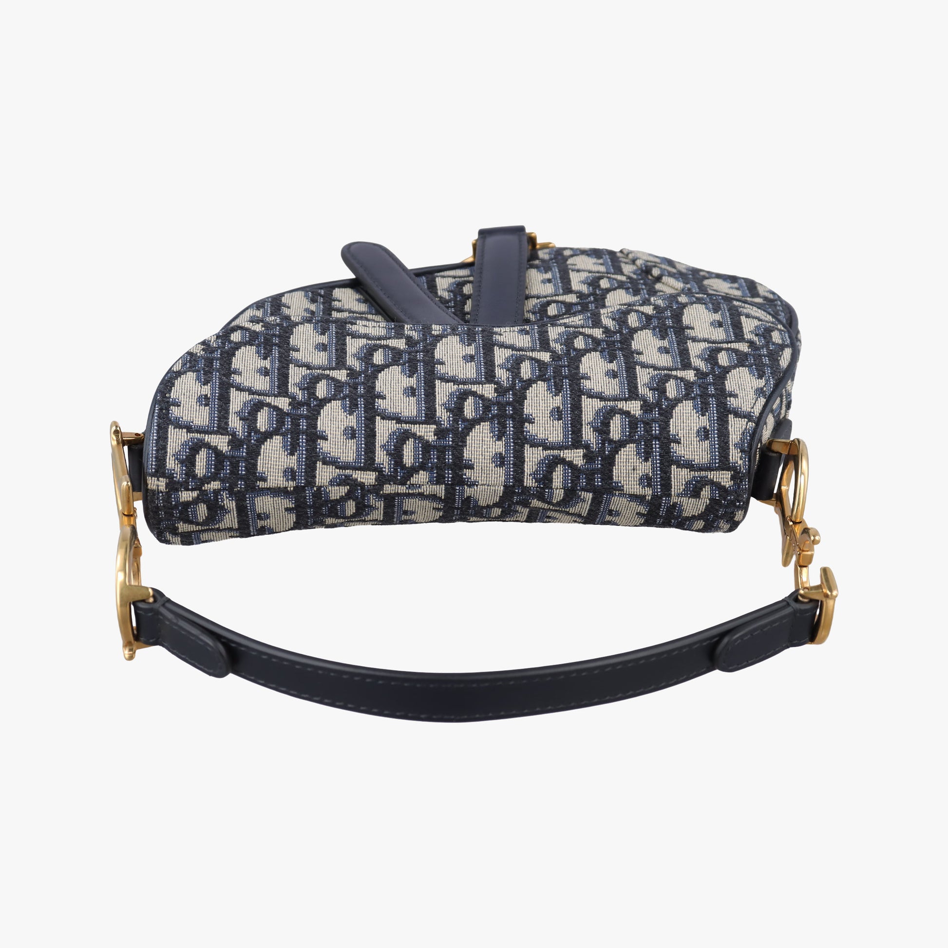 Saddle Navy×grey Jacquard 03-RU-1108サドル ネイビー×グレー ジャガード 03-RU-1108