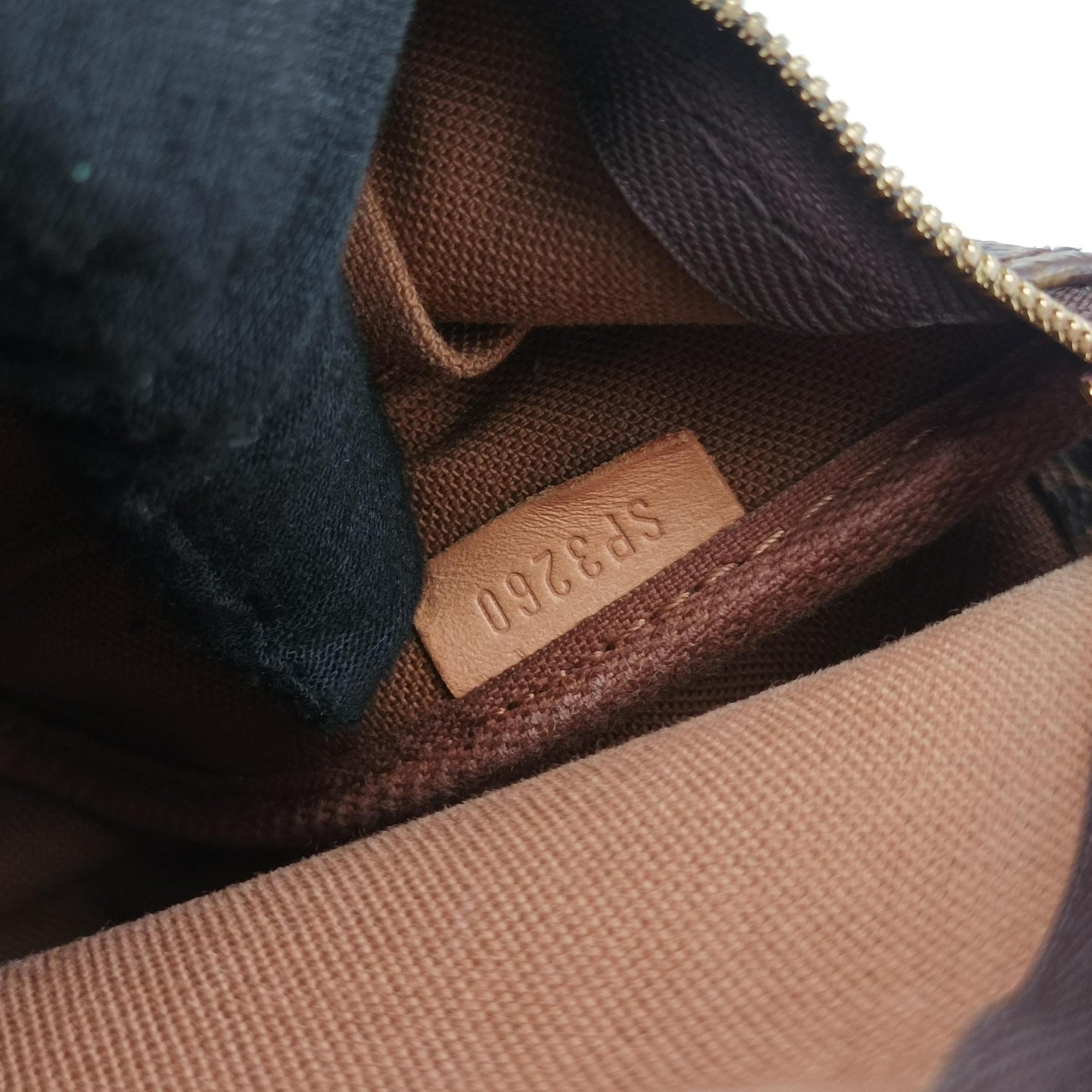 Multi Pochette Accessoir brown×khaki Monogram Canvas M44813 SP3260ミュルティ ポシェット アクセソワール モノグラム/ブラウン×カーキ モノグラムキャンバス M44813 SP3260