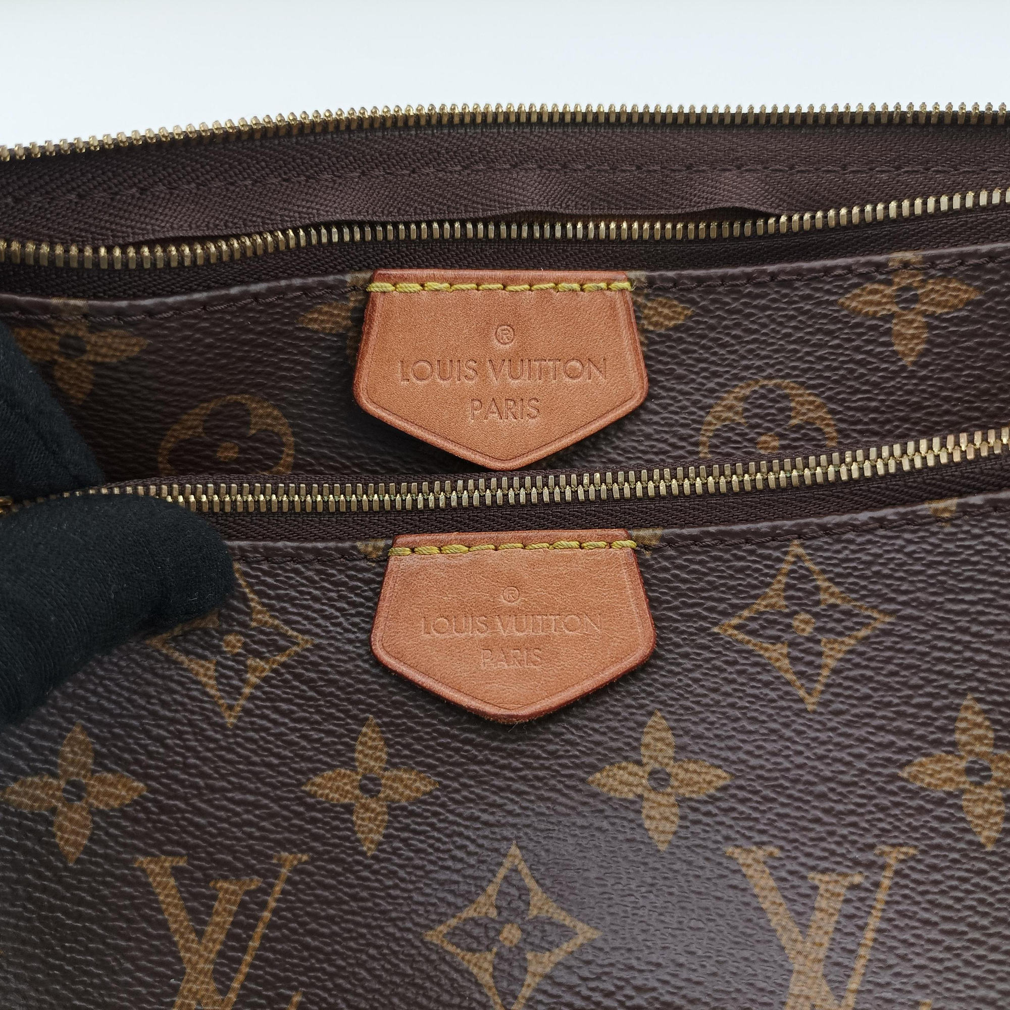 Multi Pochette Accessoir brown×khaki Monogram Canvas M44813 SP3260ミュルティ ポシェット アクセソワール モノグラム/ブラウン×カーキ モノグラムキャンバス M44813 SP3260
