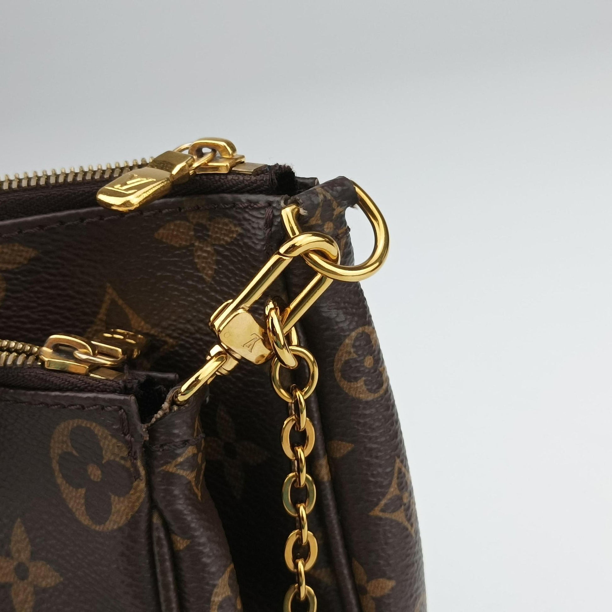 Multi Pochette Accessoir brown×khaki Monogram Canvas M44813 SP3260ミュルティ ポシェット アクセソワール モノグラム/ブラウン×カーキ モノグラムキャンバス M44813 SP3260