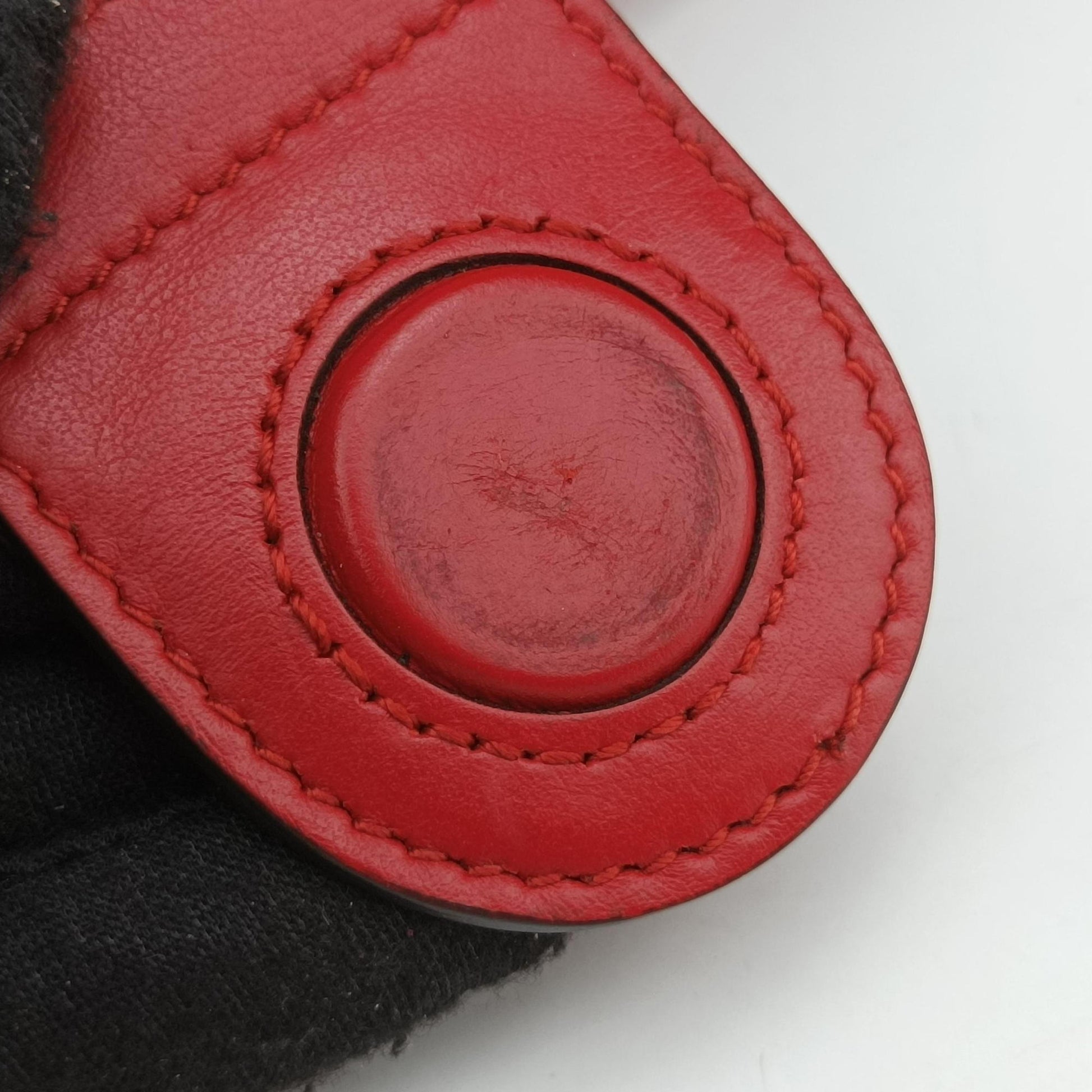 GG Marmont Red Leather 443505 E020417758GGマーモント レッド レザー 443505 E020417758