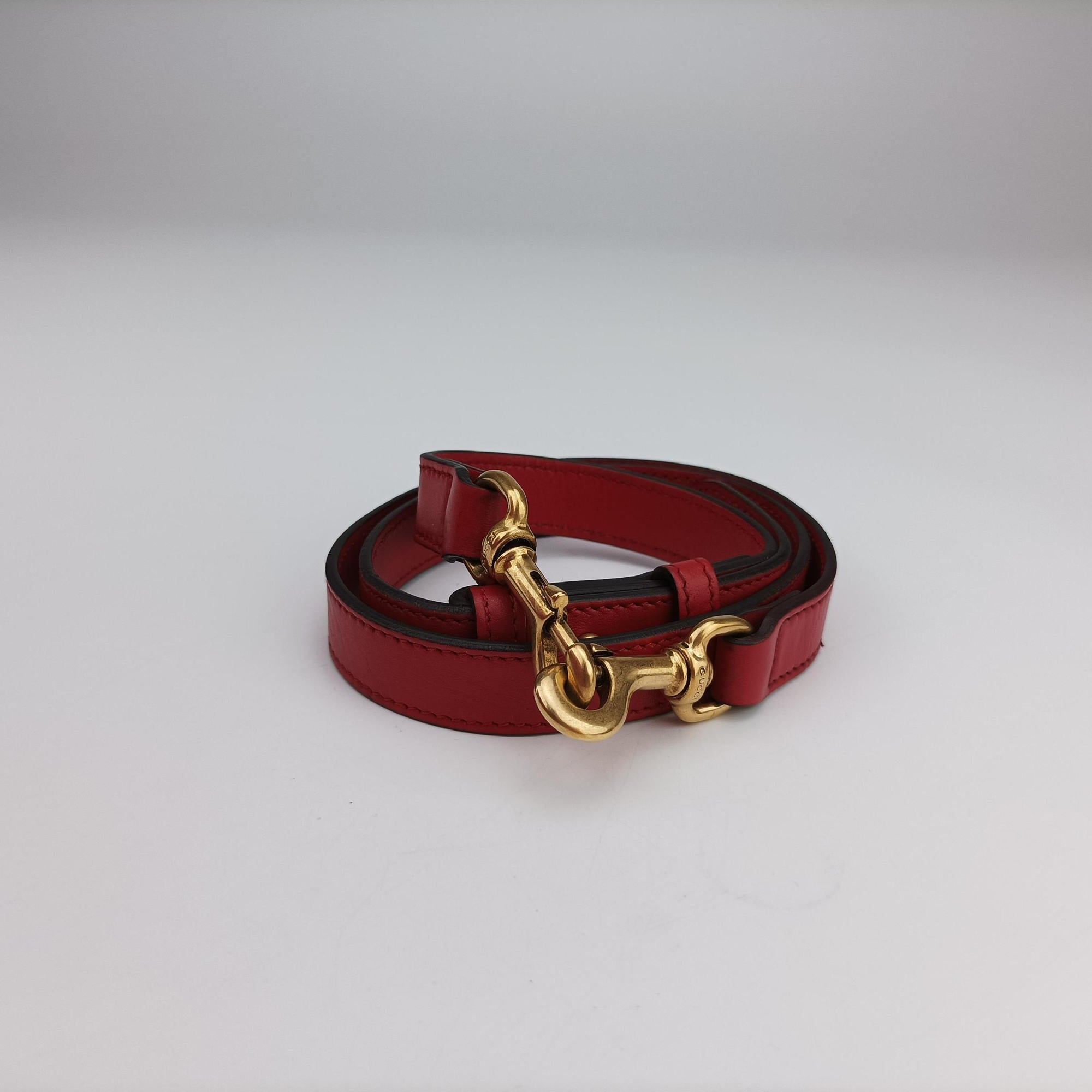 GG Marmont Red Leather 443505 E020417758GGマーモント レッド レザー 443505 E020417758