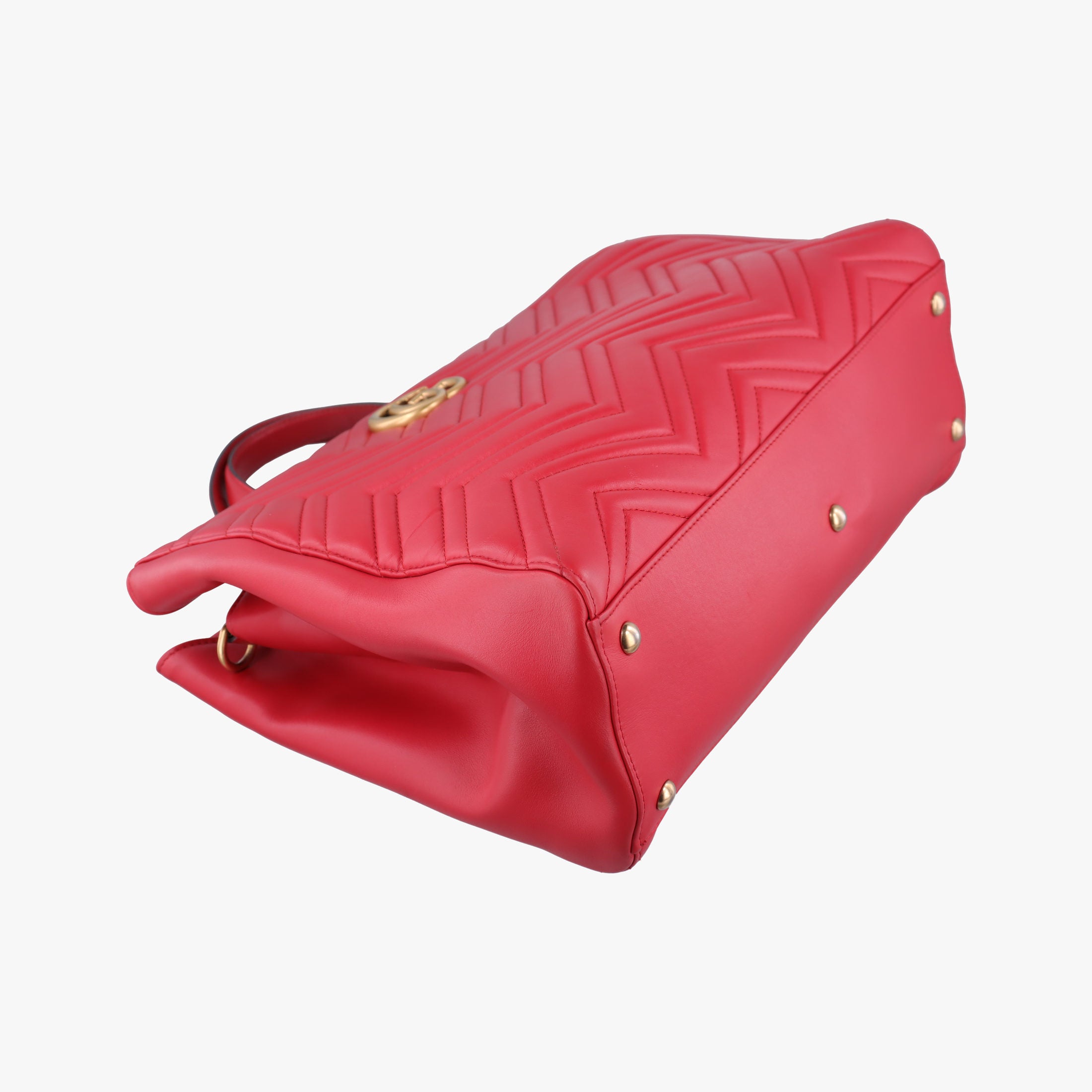 GG Marmont Red Leather 443505 E020417758GGマーモント レッド レザー 443505 E020417758