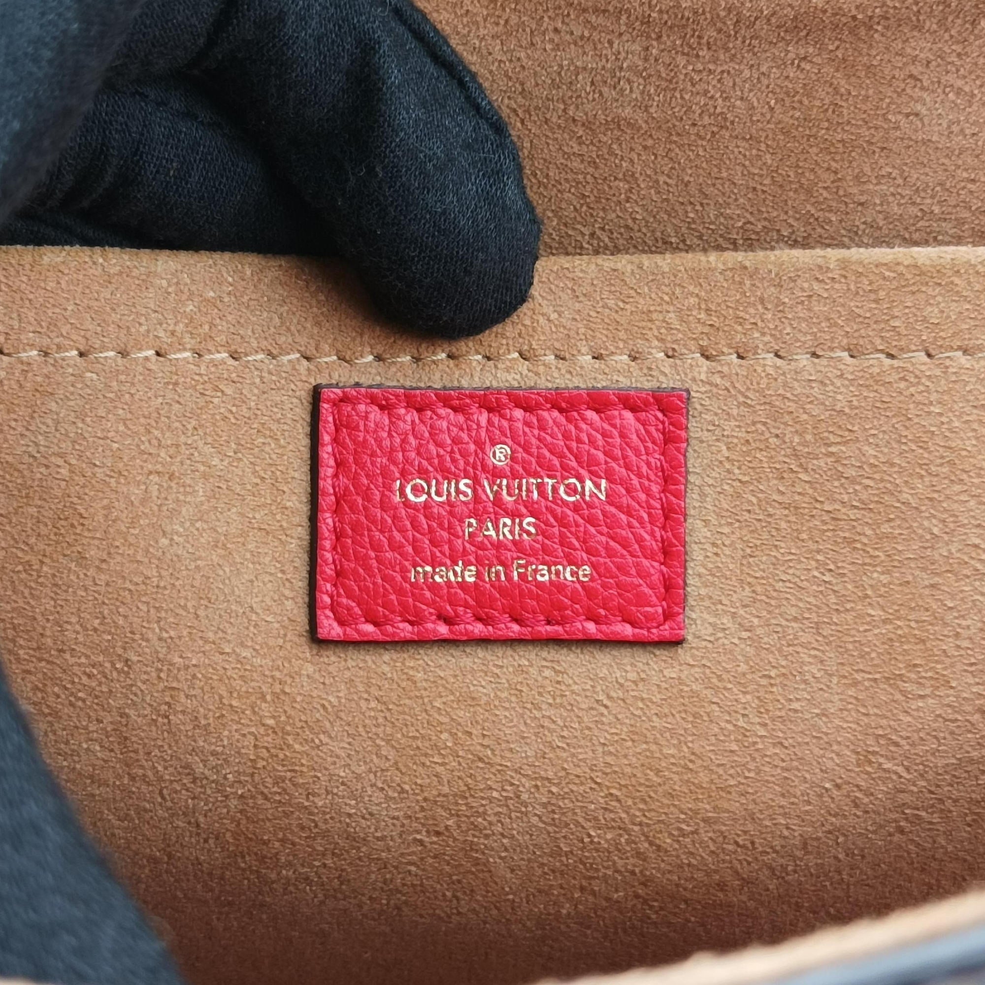 MARIGNAN Brown×COQUELICOT Monogram Canvas×calf leather M44286 AR2129マリニャン モノグラム/ブラウン×コクリコ モノグラムキャンバス×カーフレザー M44286 AR2129