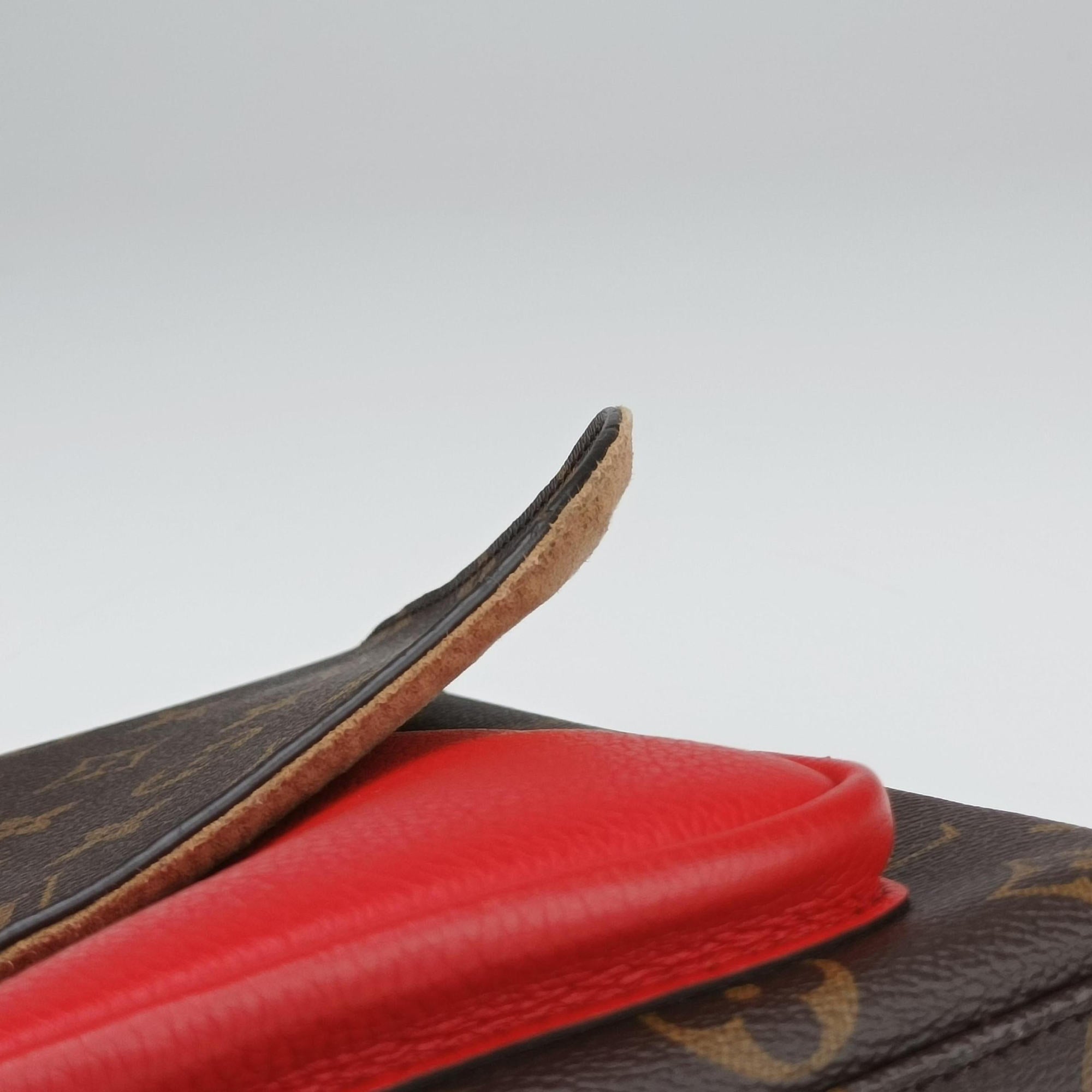 MARIGNAN Brown×COQUELICOT Monogram Canvas×calf leather M44286 AR2129マリニャン モノグラム/ブラウン×コクリコ モノグラムキャンバス×カーフレザー M44286 AR2129
