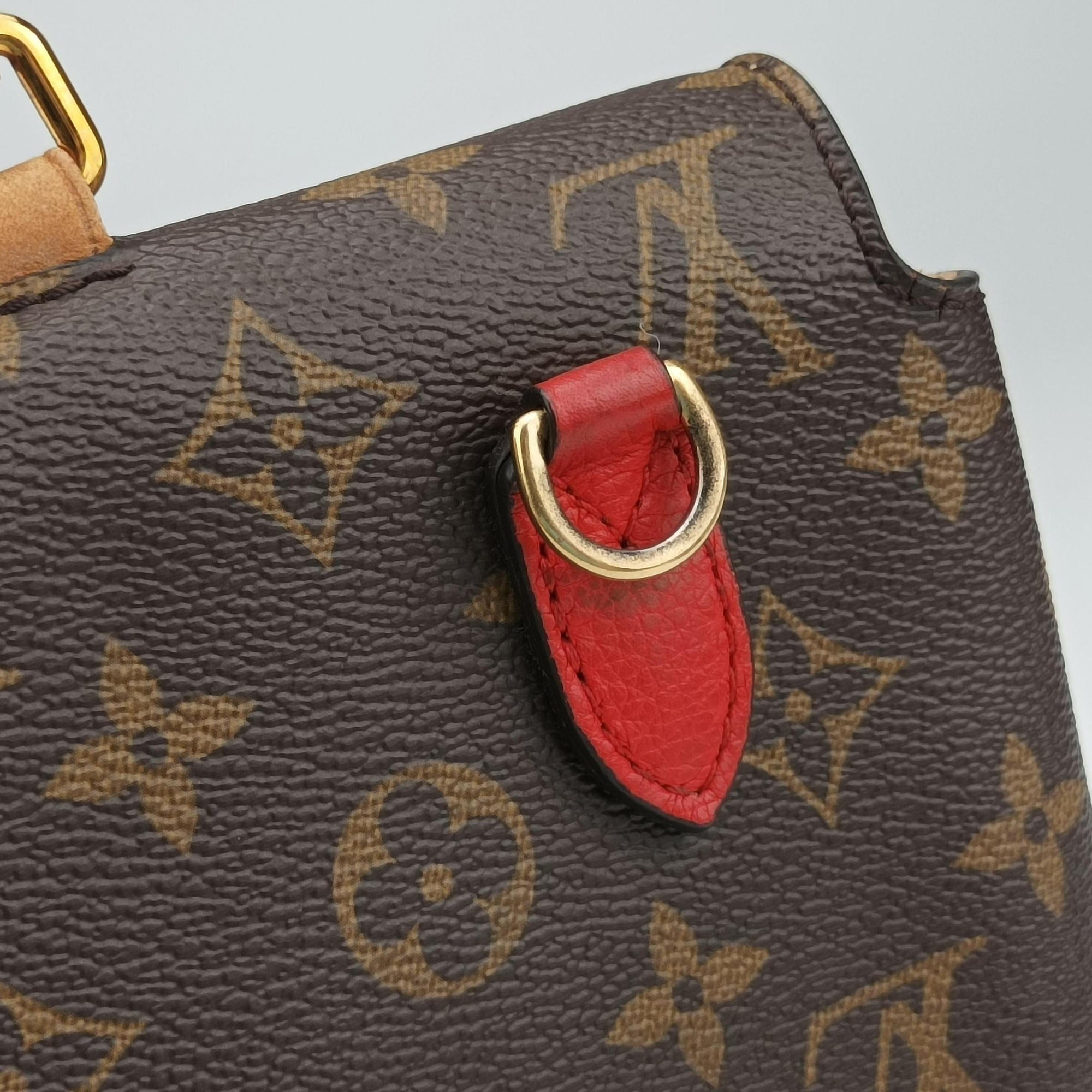 MARIGNAN Brown×COQUELICOT Monogram Canvas×calf leather M44286 AR2129マリニャン モノグラム/ブラウン×コクリコ モノグラムキャンバス×カーフレザー M44286 AR2129