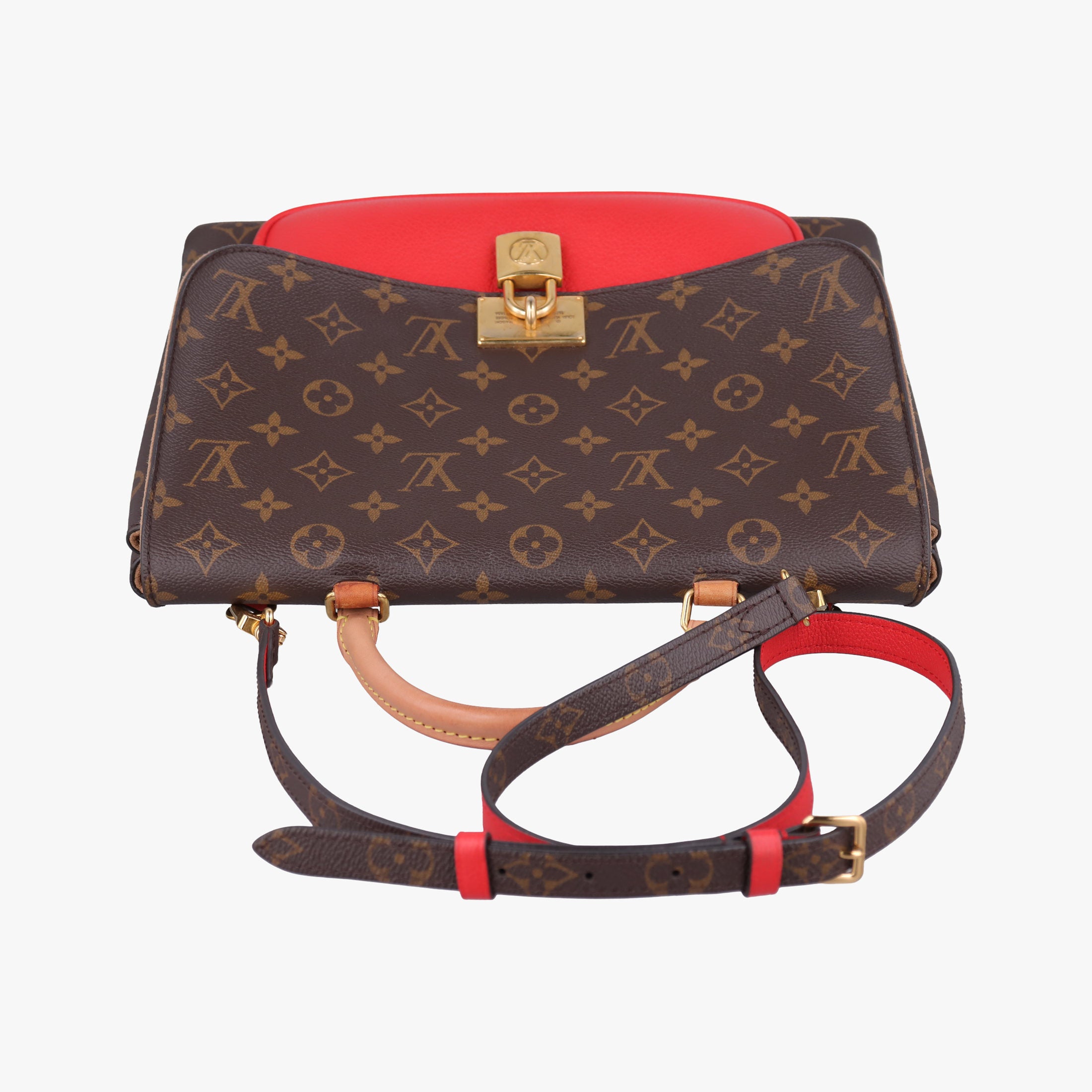 MARIGNAN Brown×COQUELICOT Monogram Canvas×calf leather M44286 AR2129マリニャン モノグラム/ブラウン×コクリコ モノグラムキャンバス×カーフレザー M44286 AR2129