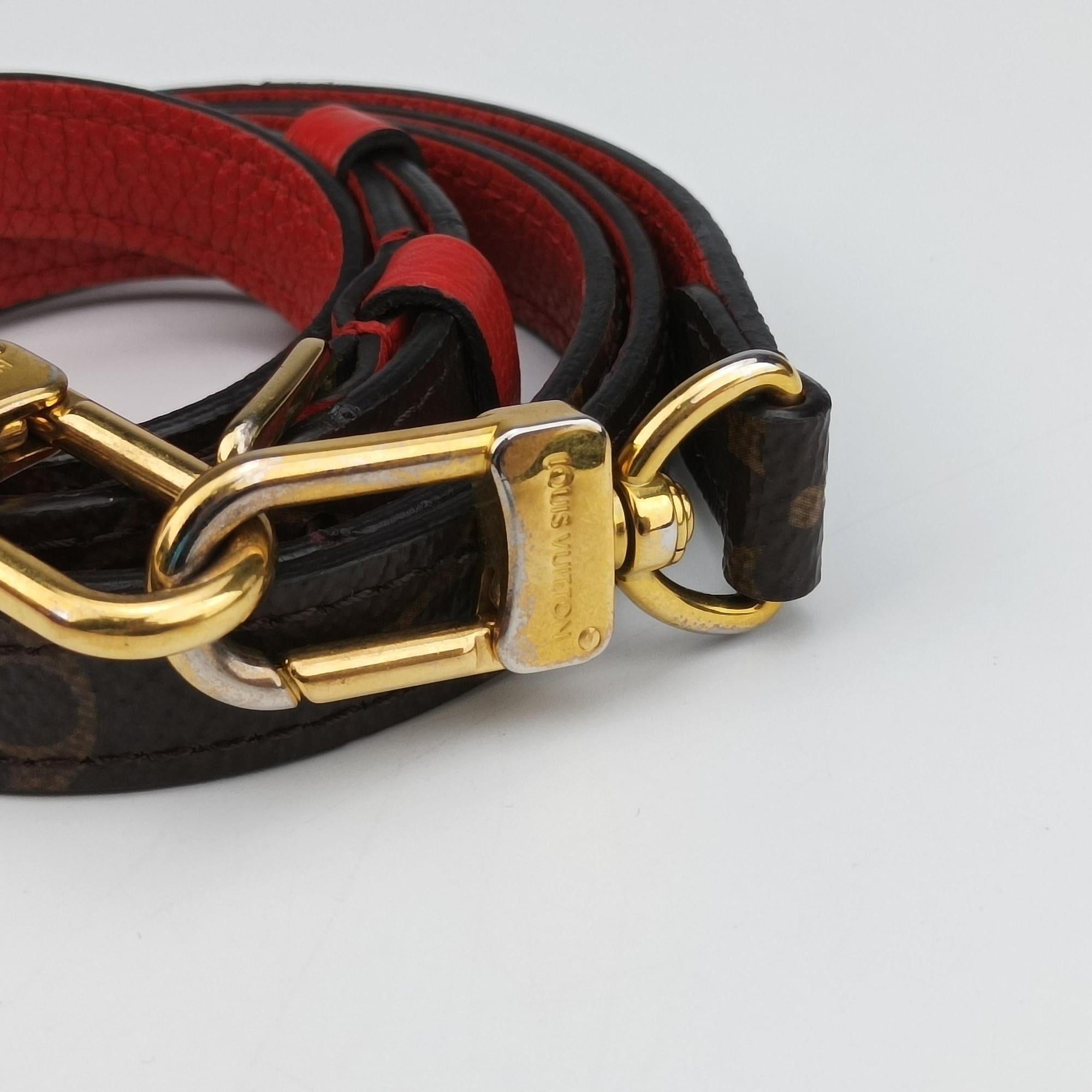 MARIGNAN Brown×COQUELICOT Monogram Canvas×calf leather M44544 FL2108マリニャン モノグラム/ブラウン×コクリコ モノグラムキャンバス×カーフレザー M44544 FL2108