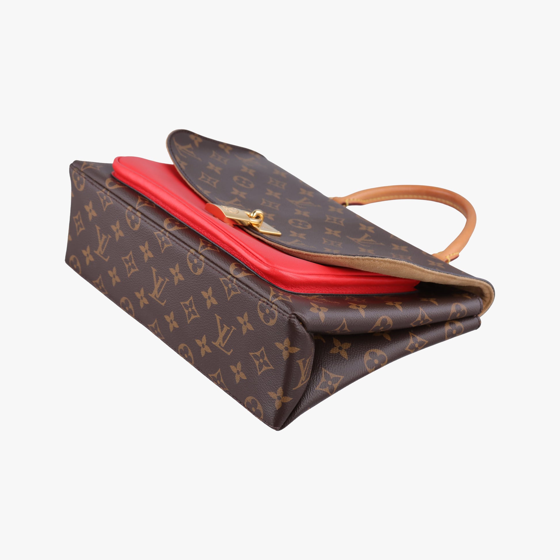 MARIGNAN Brown×COQUELICOT Monogram Canvas×calf leather M44544 FL2108マリニャン モノグラム/ブラウン×コクリコ モノグラムキャンバス×カーフレザー M44544 FL2108