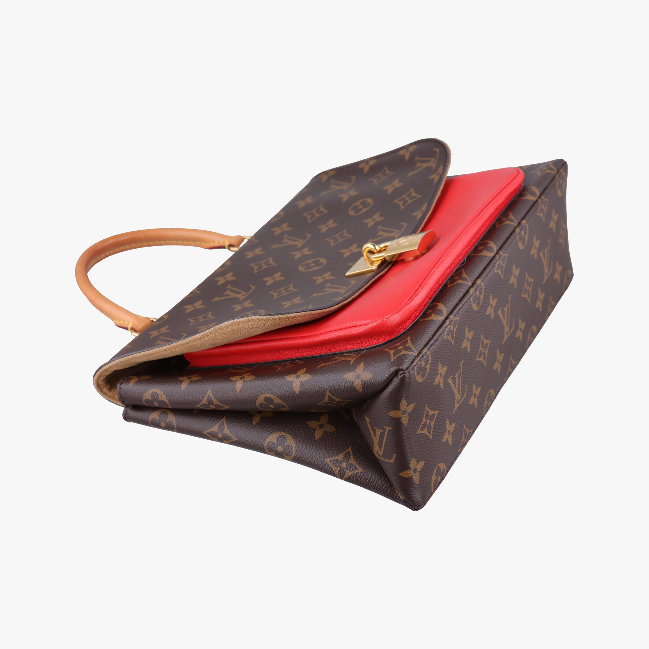 MARIGNAN Brown×COQUELICOT Monogram Canvas×calf leather M44544 FL2108マリニャン モノグラム/ブラウン×コクリコ モノグラムキャンバス×カーフレザー M44544 FL2108