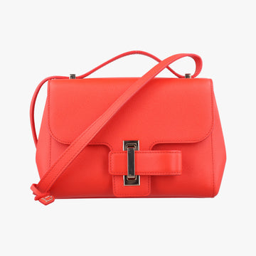 Simplissime City PM Orange red leather KO4FシンプリシメシティPM オレンジ レッド レザー KO4F