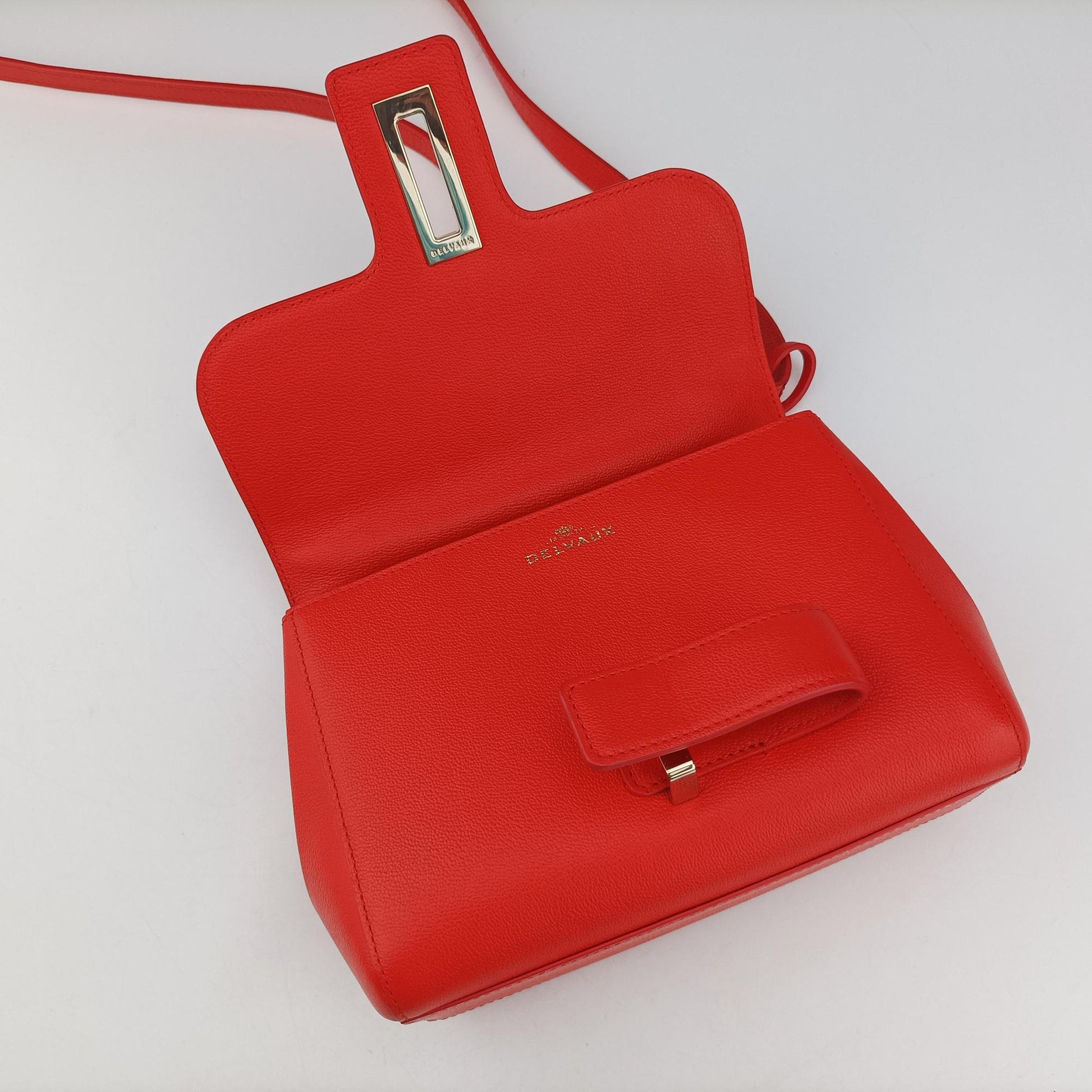 Simplissime City PM Orange red leather KO4FシンプリシメシティPM オレンジ レッド レザー KO4F