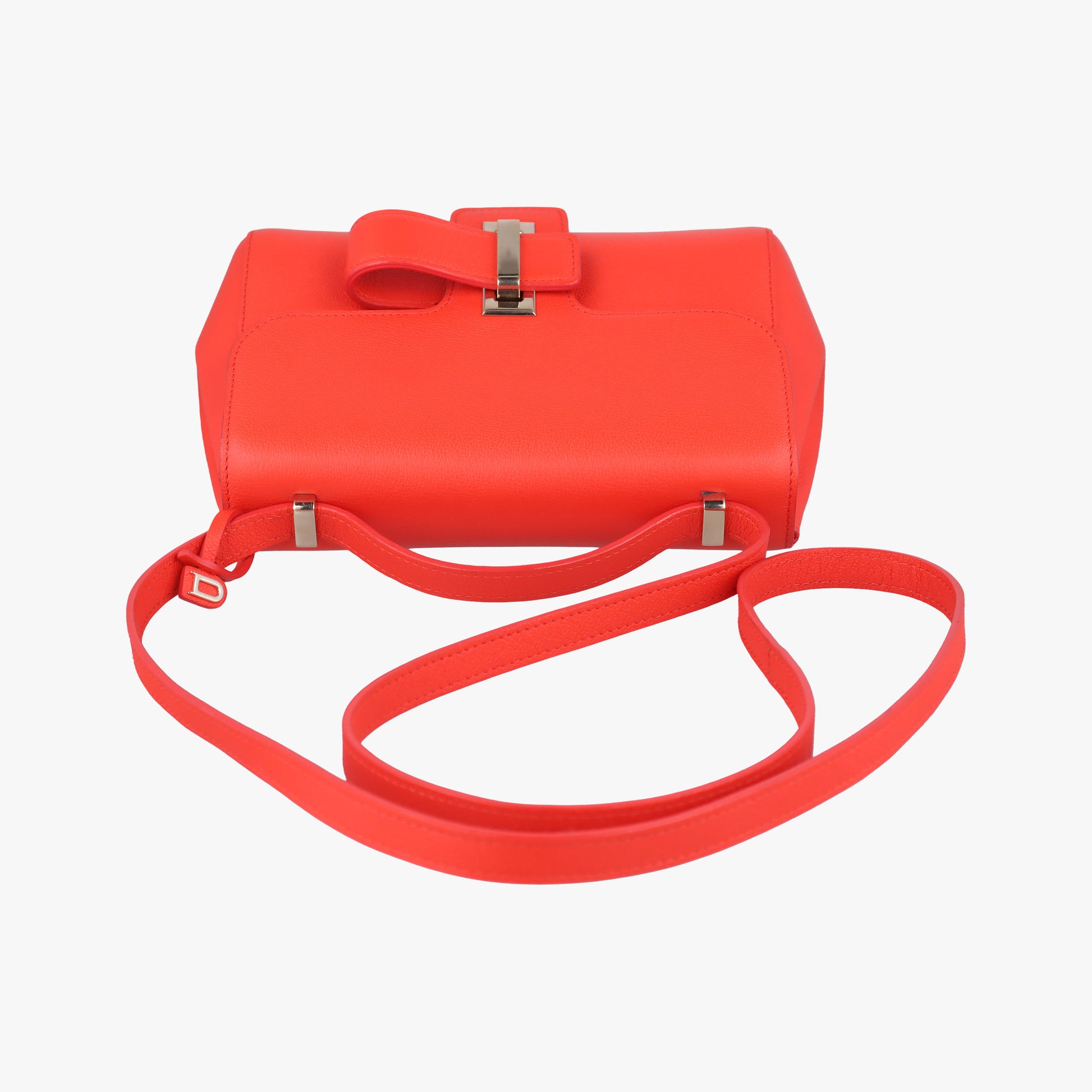 Simplissime City PM Orange red leather KO4FシンプリシメシティPM オレンジ レッド レザー KO4F