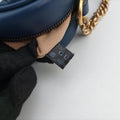 GG Marmont Navy×Multicolour Leather 447632 E020844547GGマーモント ネイビー×マルチカラー レザー 447632 E020844547