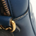 GG Marmont Navy×Multicolour Leather 447632 E020844547GGマーモント ネイビー×マルチカラー レザー 447632 E020844547