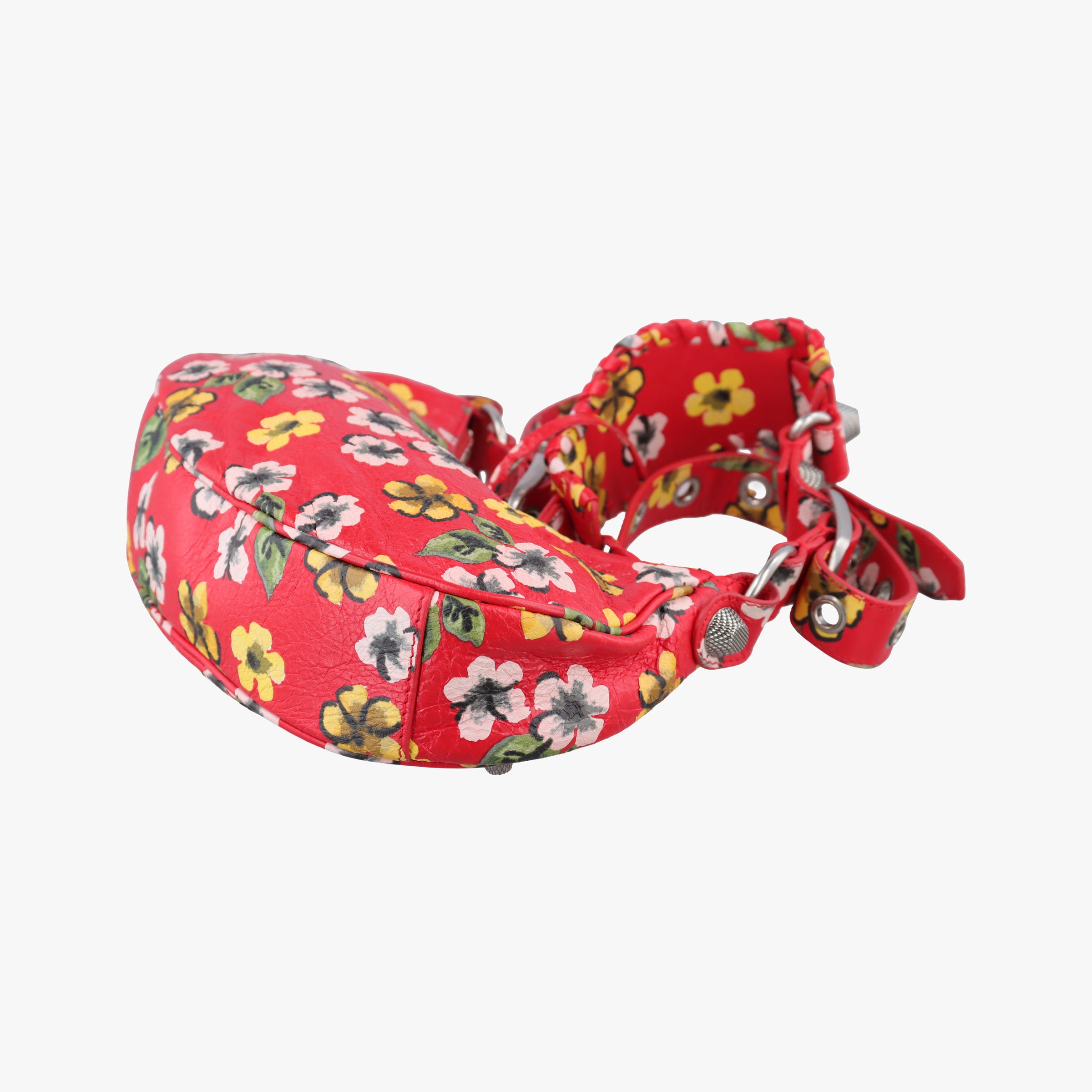 Le Cagole Red × Multicolor lambskin 671309.0576.S.002123ル カゴール レッド × マルチカラー ラムスキン 671309.0576.S.002123