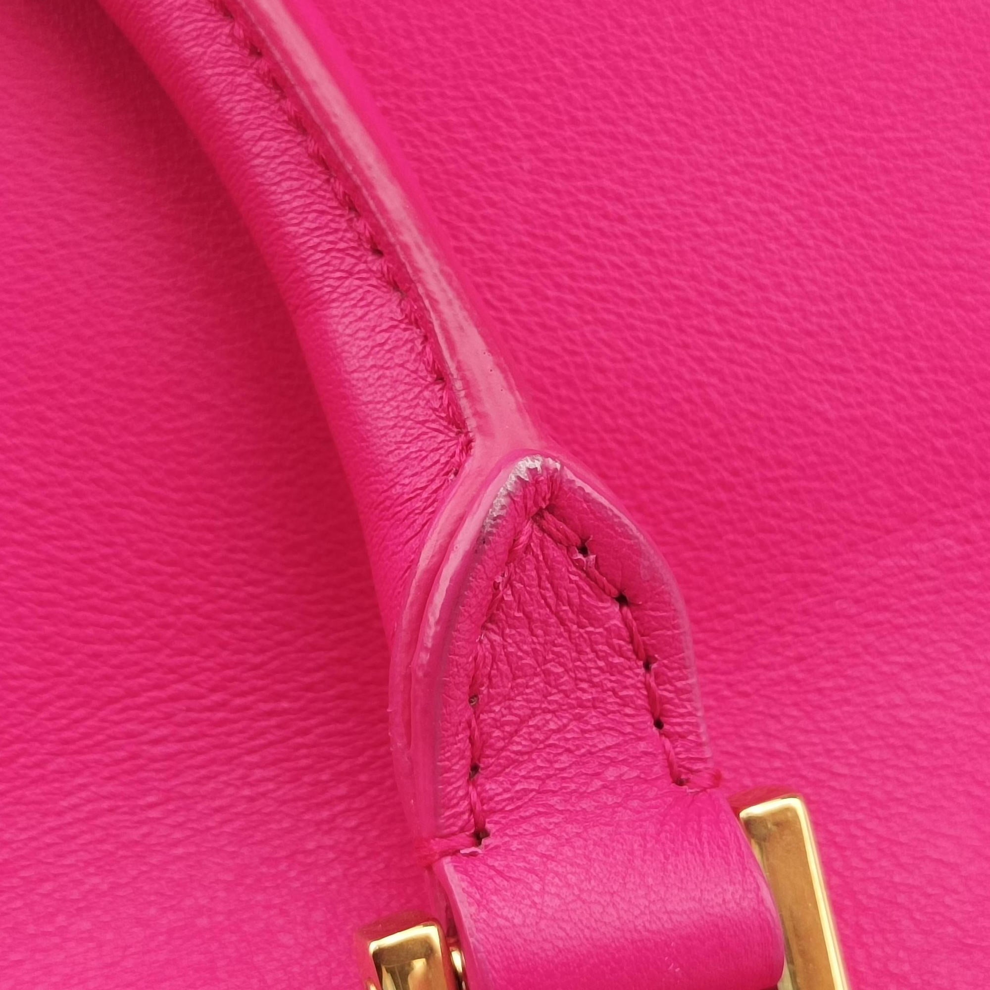 BABY CABAS Rose Leather 394461 LTH394461.0715ベイビーカバス ローズ レッド レザー 394461 LTH394461.0715
