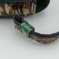 intrecciato Green Leather x Snake skin B04506839Mイントレチャート グリーン×パープル×マルチ レザー×パイソン B04506839M