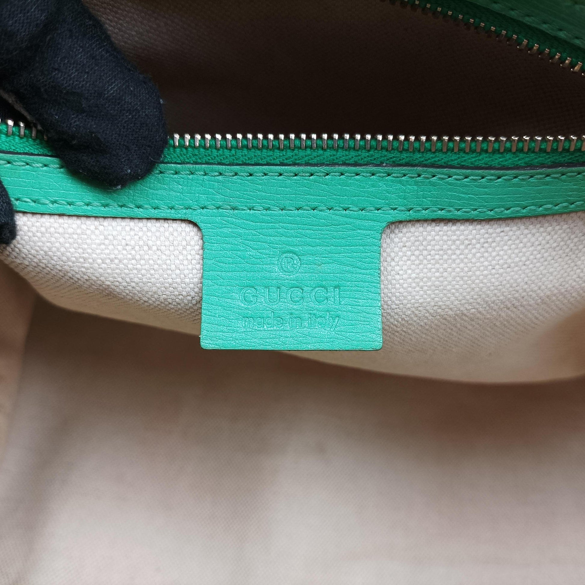Microguccissima Green Leather 309617 A013850063マイクログッチシマ グリーン レザー 309617 A013850063