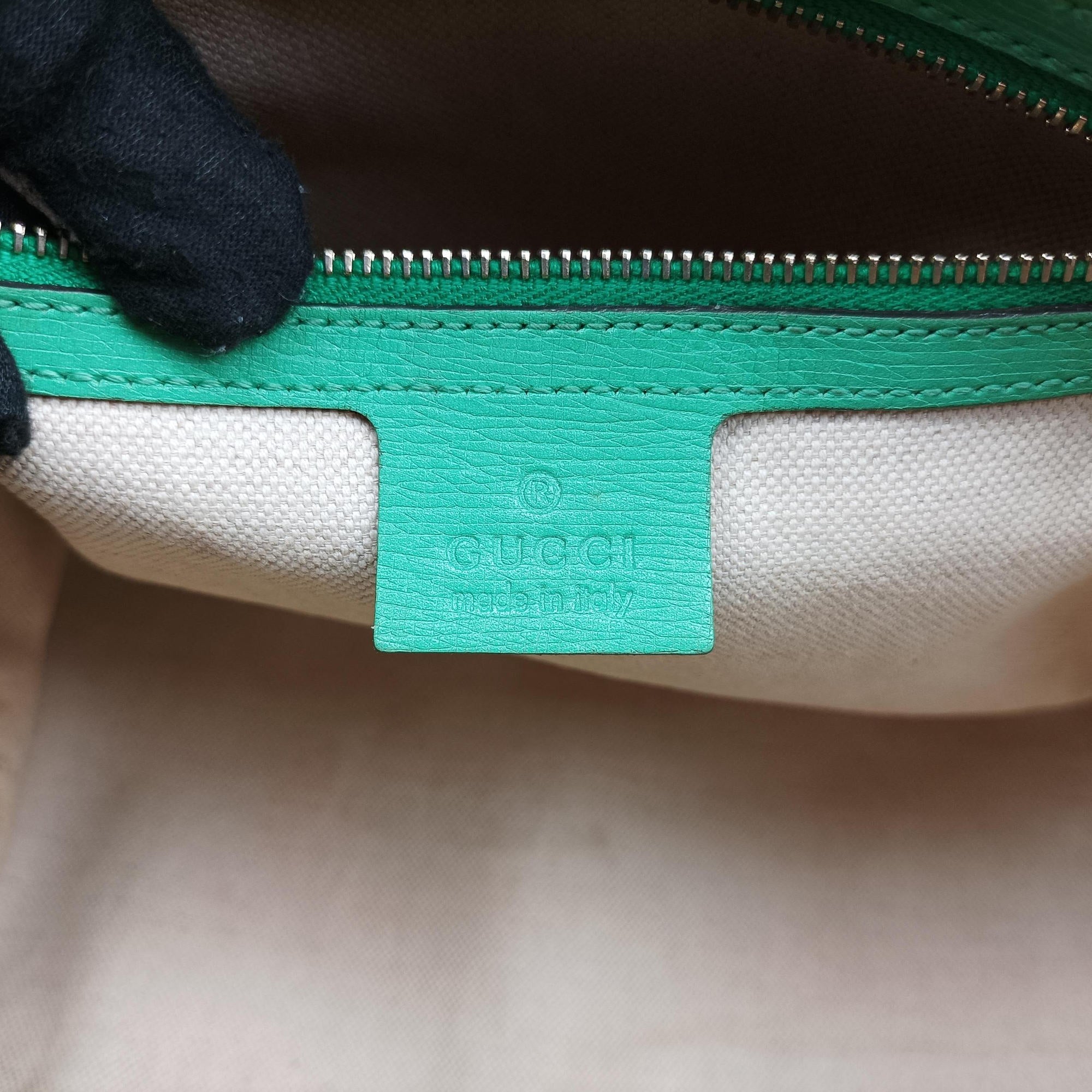 Microguccissima Green Leather 309617 A013850063マイクログッチシマ グリーン レザー 309617 A013850063