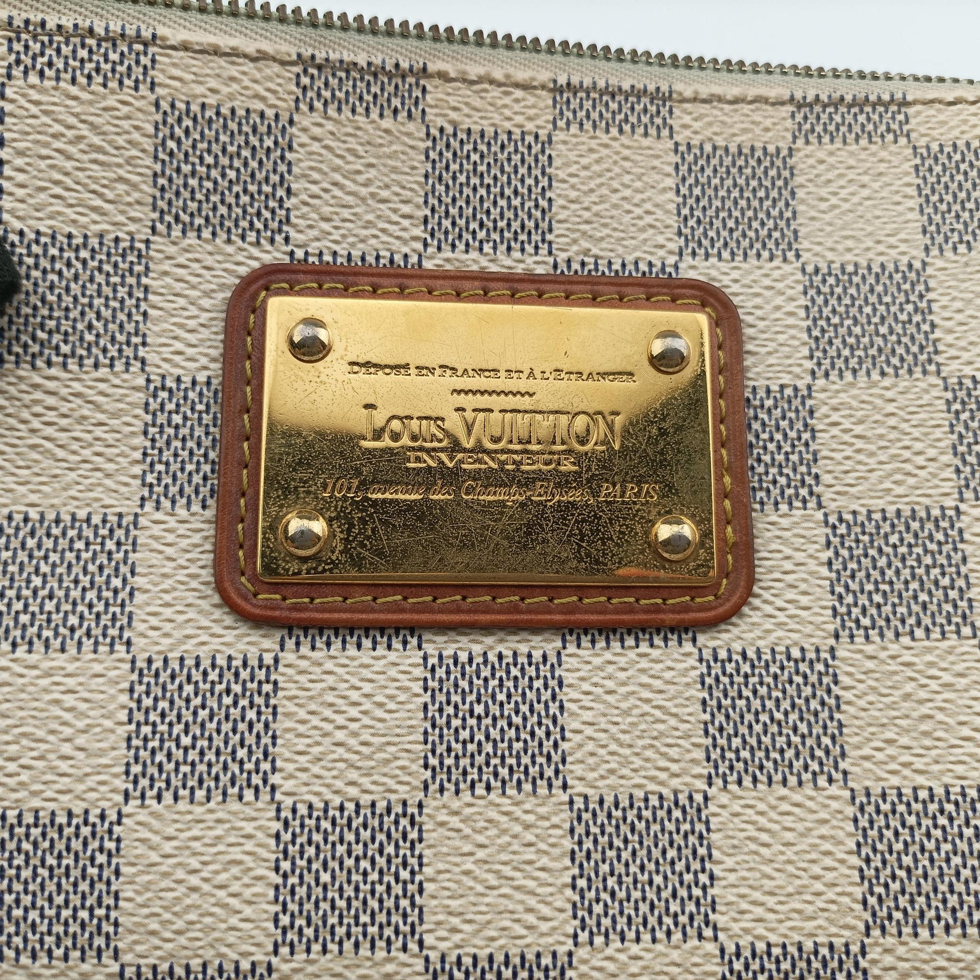 EVA AZUR Damier Canvas N55214 SN1152エヴァ アズール ダミエキャンバス N55214 SN1152