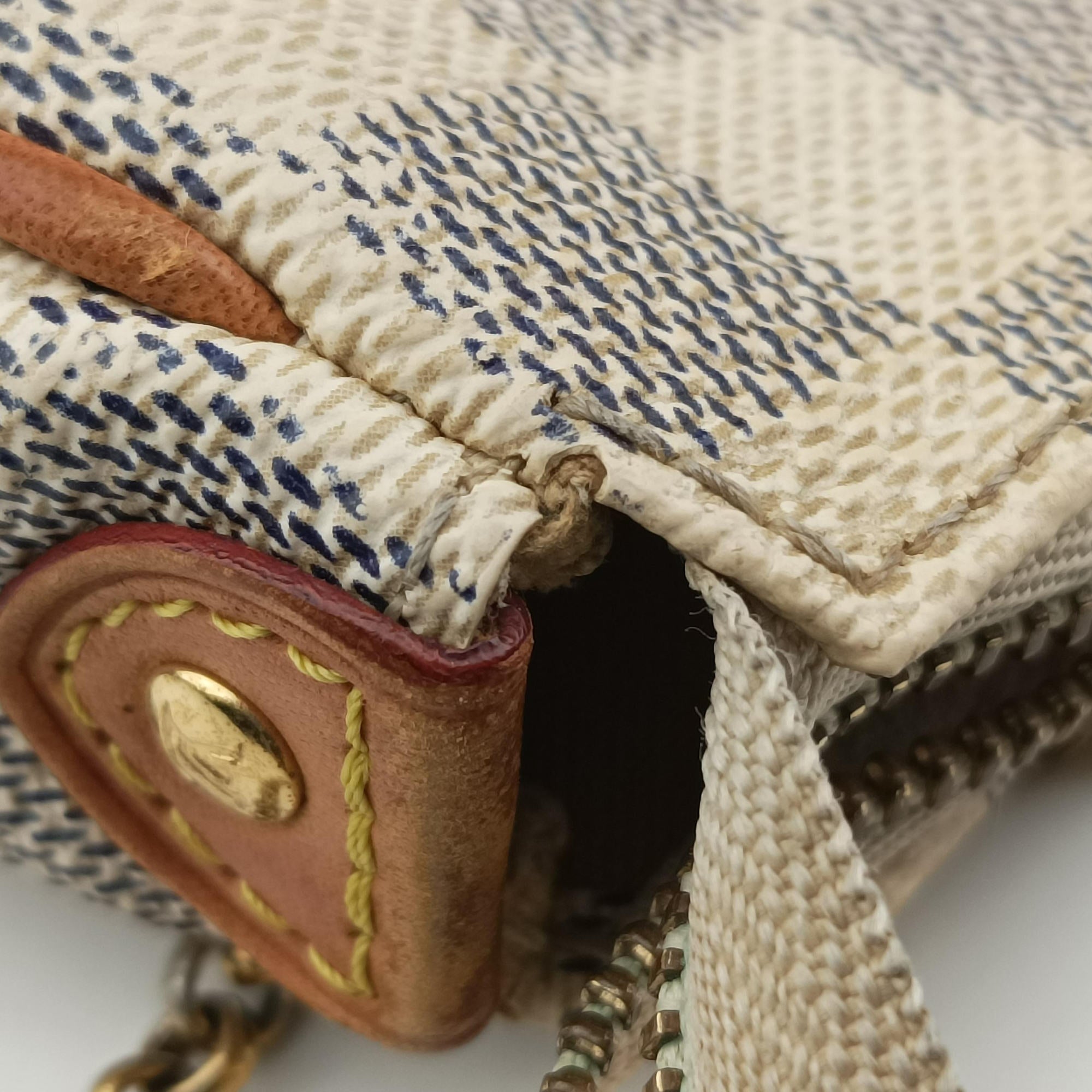 EVA AZUR Damier Canvas N55214 SN1152エヴァ アズール ダミエキャンバス N55214 SN1152