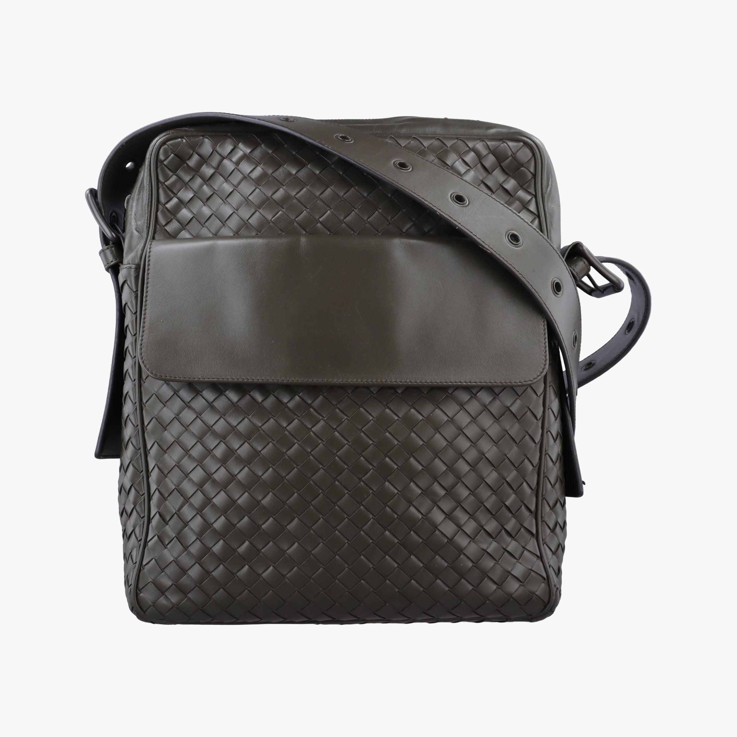 Intrecciato Grey lambskin B01272255Sイントレチャート グレー系 ラムスキン B01272255S