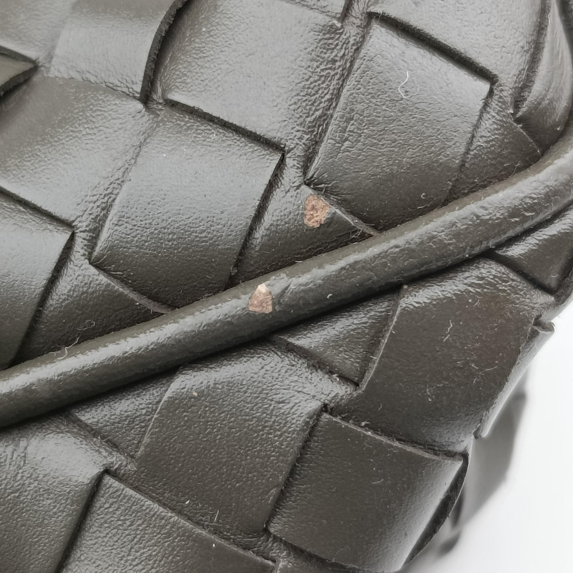 Intrecciato Grey lambskin B01272255Sイントレチャート グレー系 ラムスキン B01272255S