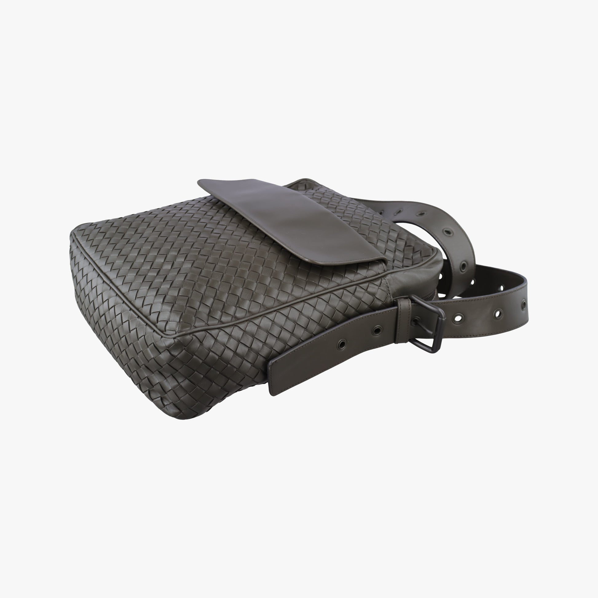 Intrecciato Grey lambskin B01272255Sイントレチャート グレー系 ラムスキン B01272255S