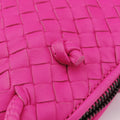 NODINI Intrecciato Rose lambskin B02727210Fノディーニ イントレチャート ローズ レッド ラムスキン B02727210F