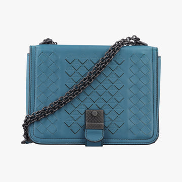 Intrecciato Runaway Blue lambskin B06221878Q IC Chipイントレチャート ランナウェイ ブルー ラムスキン B06221878Q ICチップ