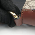 Padlock Guccissima Beige×Black PVC coated canvas×Leather 453189 C021083786グッチッシマ パドロック ベージュ×ブラック PVCコーティングキャンバス×レザー 453189 C021083786