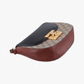 Padlock Guccissima Beige×Black PVC coated canvas×Leather 453189 C021083786グッチッシマ パドロック ベージュ×ブラック PVCコーティングキャンバス×レザー 453189 C021083786