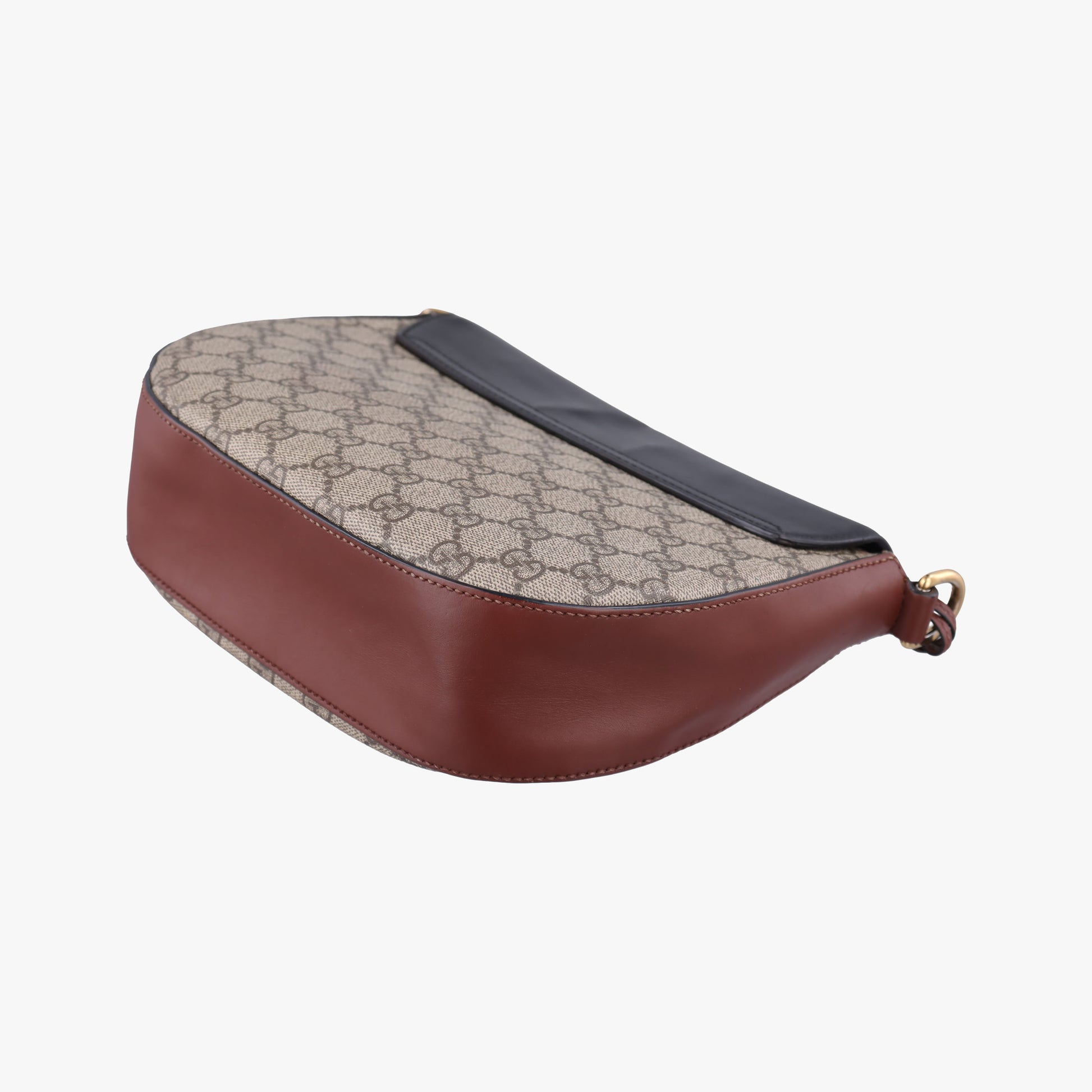 Padlock Guccissima Beige×Black PVC coated canvas×Leather 453189 C021083786グッチッシマ パドロック ベージュ×ブラック PVCコーティングキャンバス×レザー 453189 C021083786