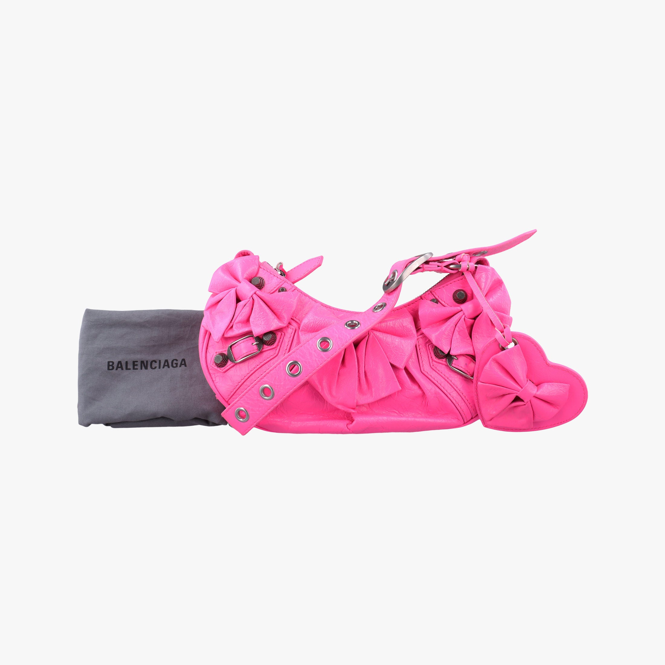 Le Cagole Rose Leather 671309.5634.P.640167ル カゴール ローズ レッド レザー 671309.5634.P.640167