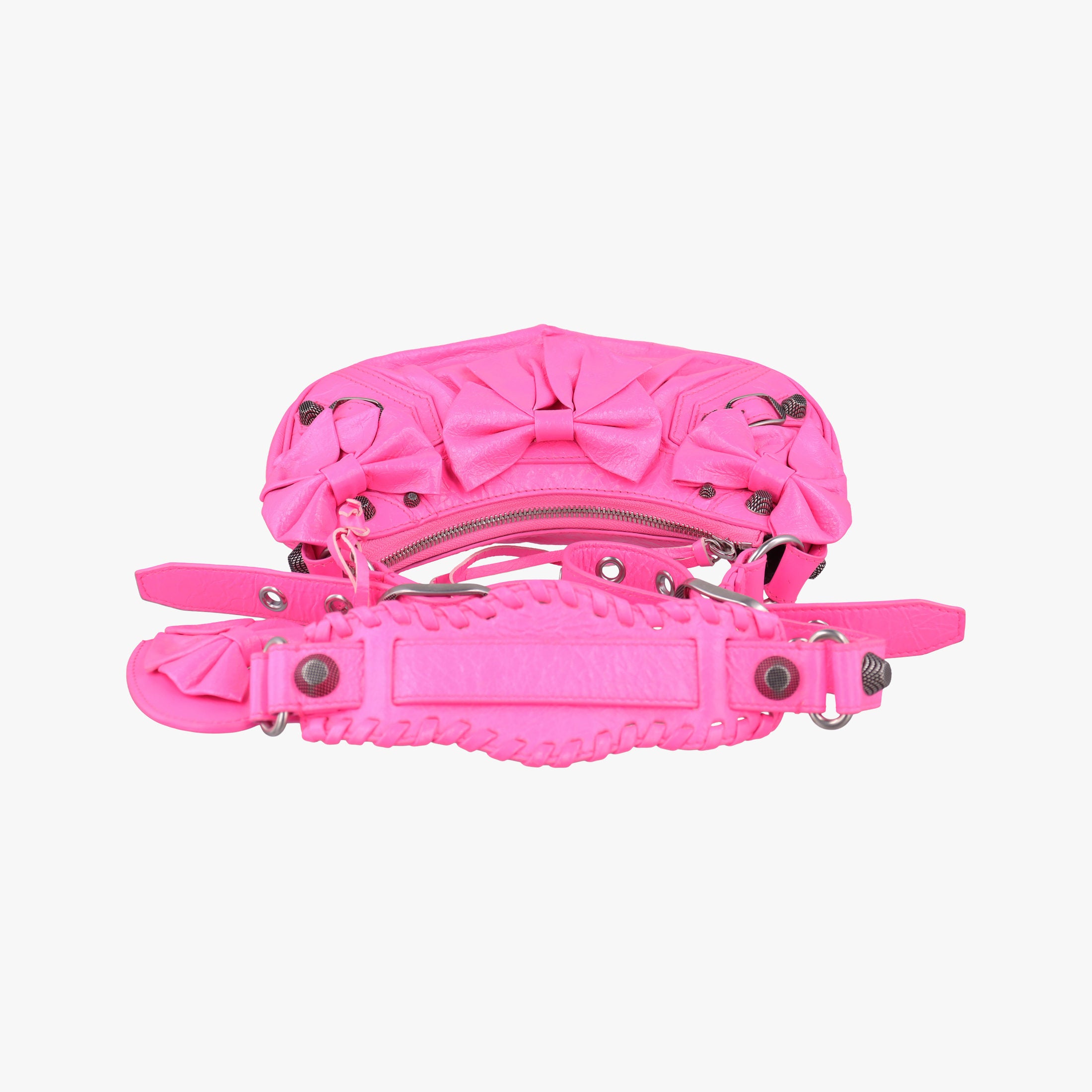 Le Cagole Rose Leather 671309.5634.P.640167ル カゴール ローズ レッド レザー 671309.5634.P.640167